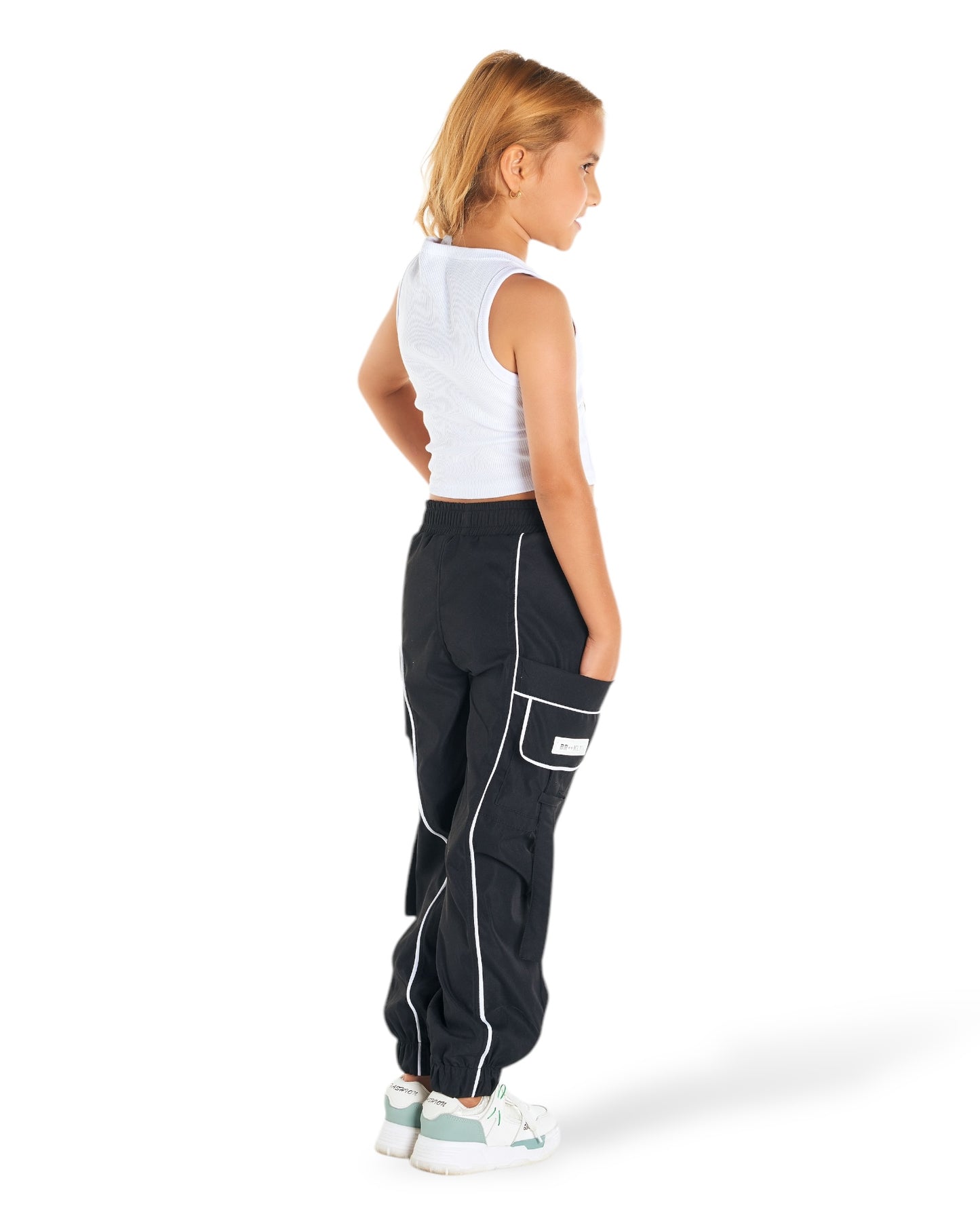Conjunto pantalón cargo niña