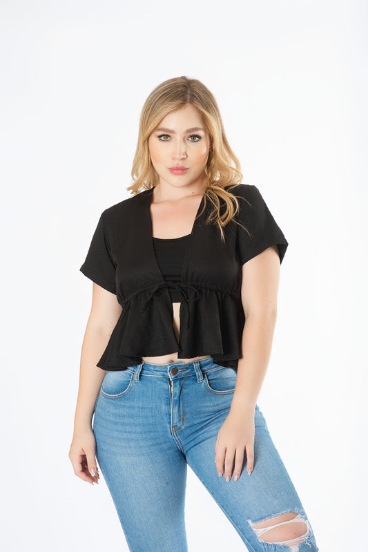 Blusa bolero con top