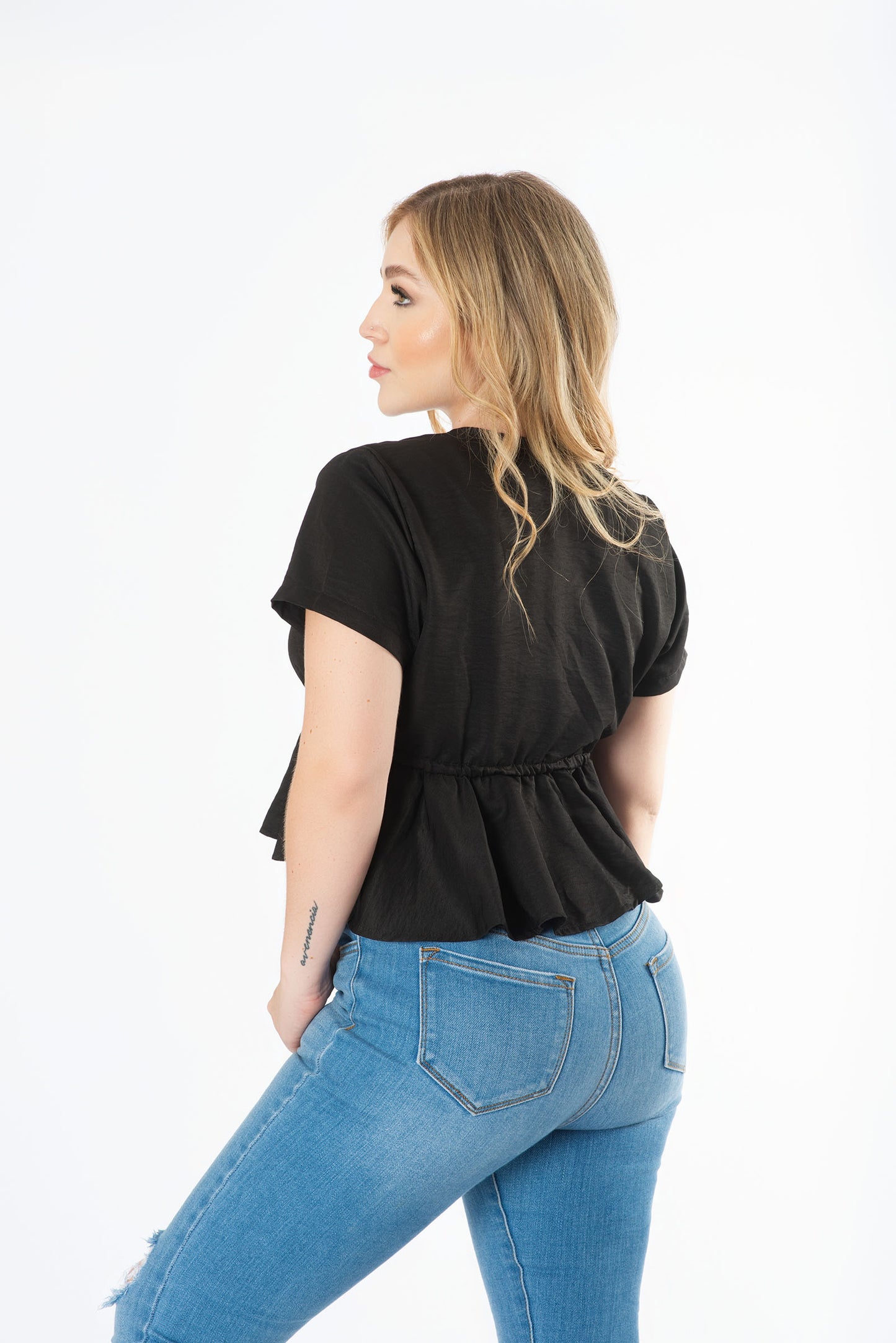 Blusa bolero con top