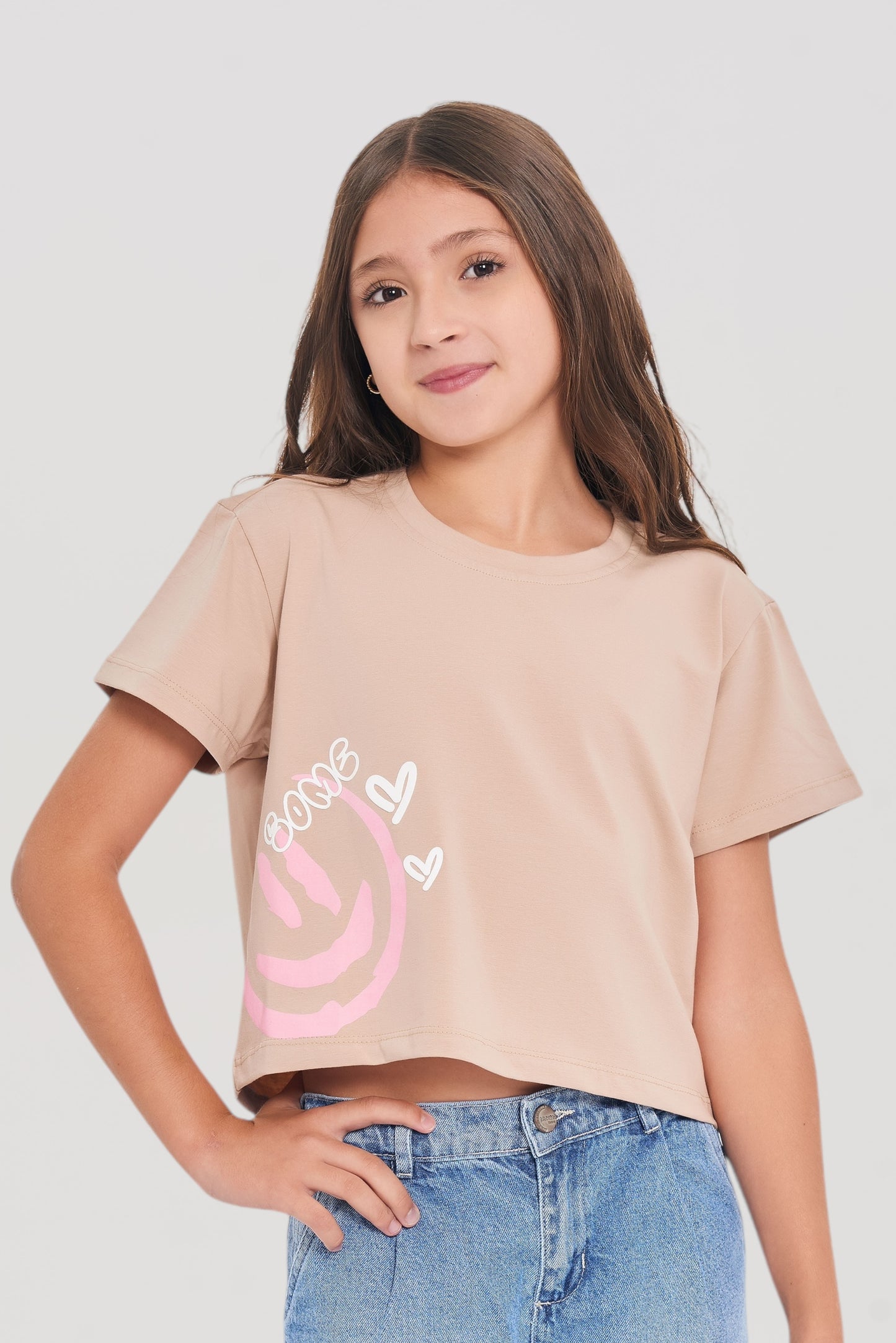 Blusa Estampada en Lycra Fría