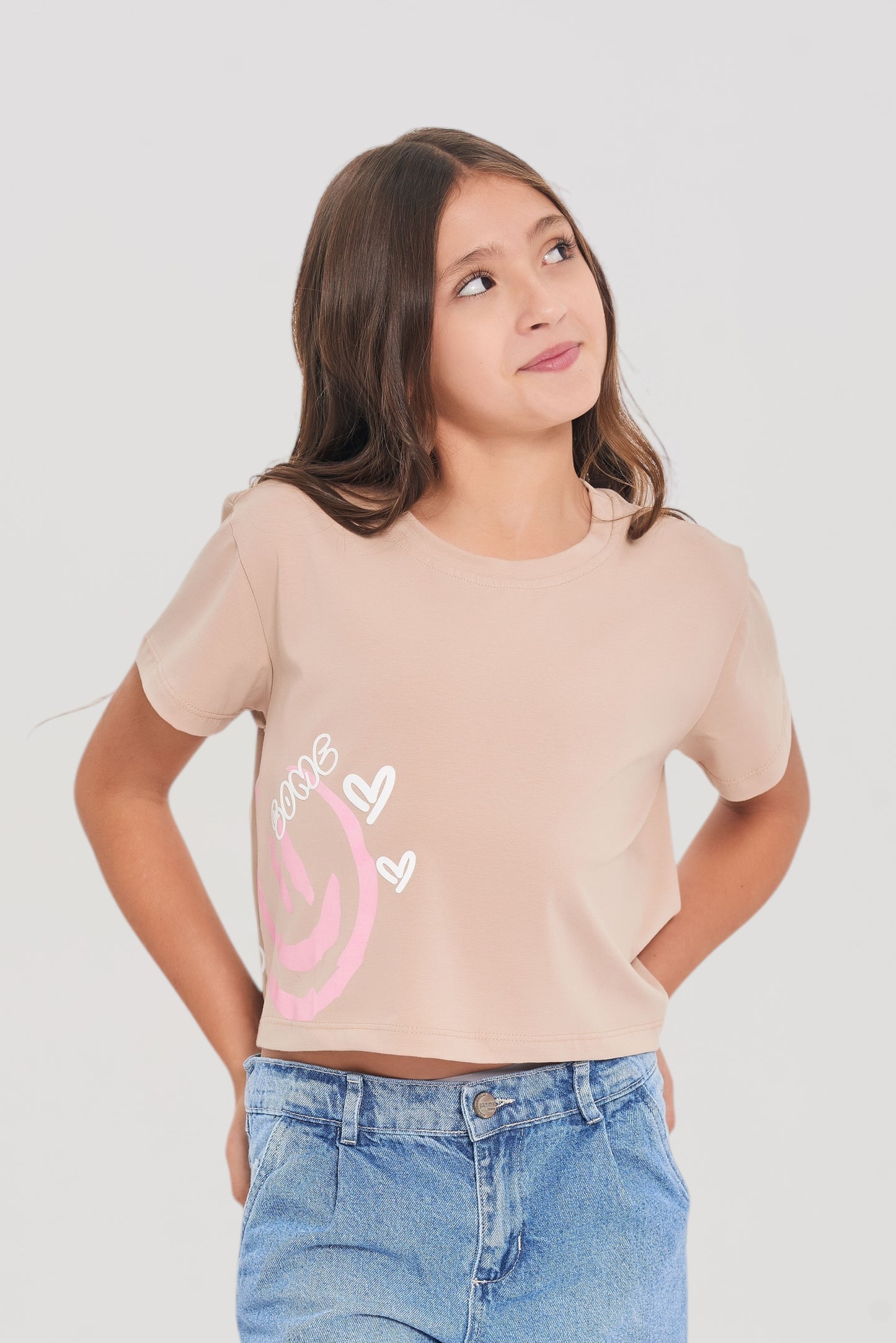 Blusa Estampada en Lycra Fría