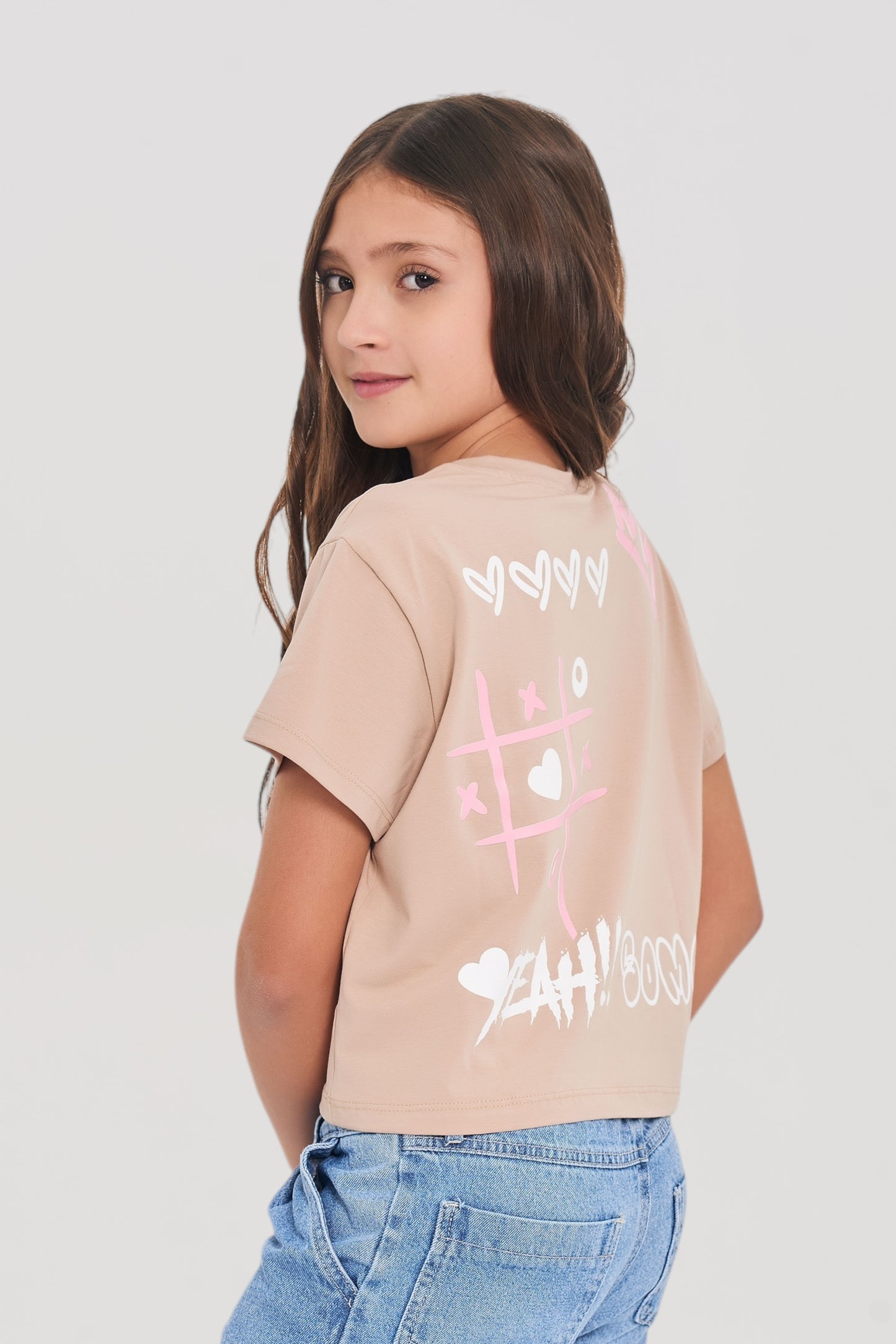 Blusa Estampada en Lycra Fría