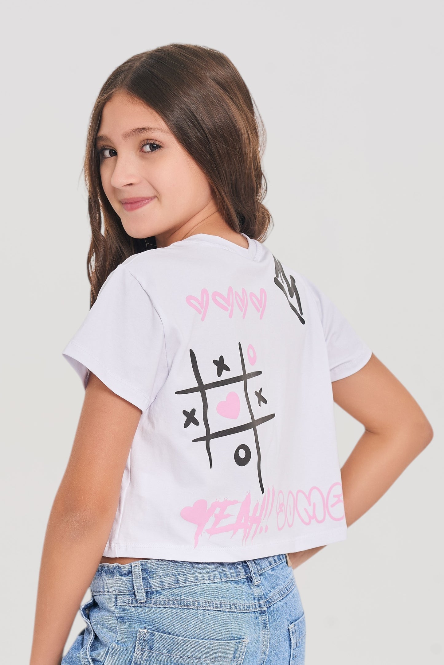 Blusa Estampada en Lycra Fría
