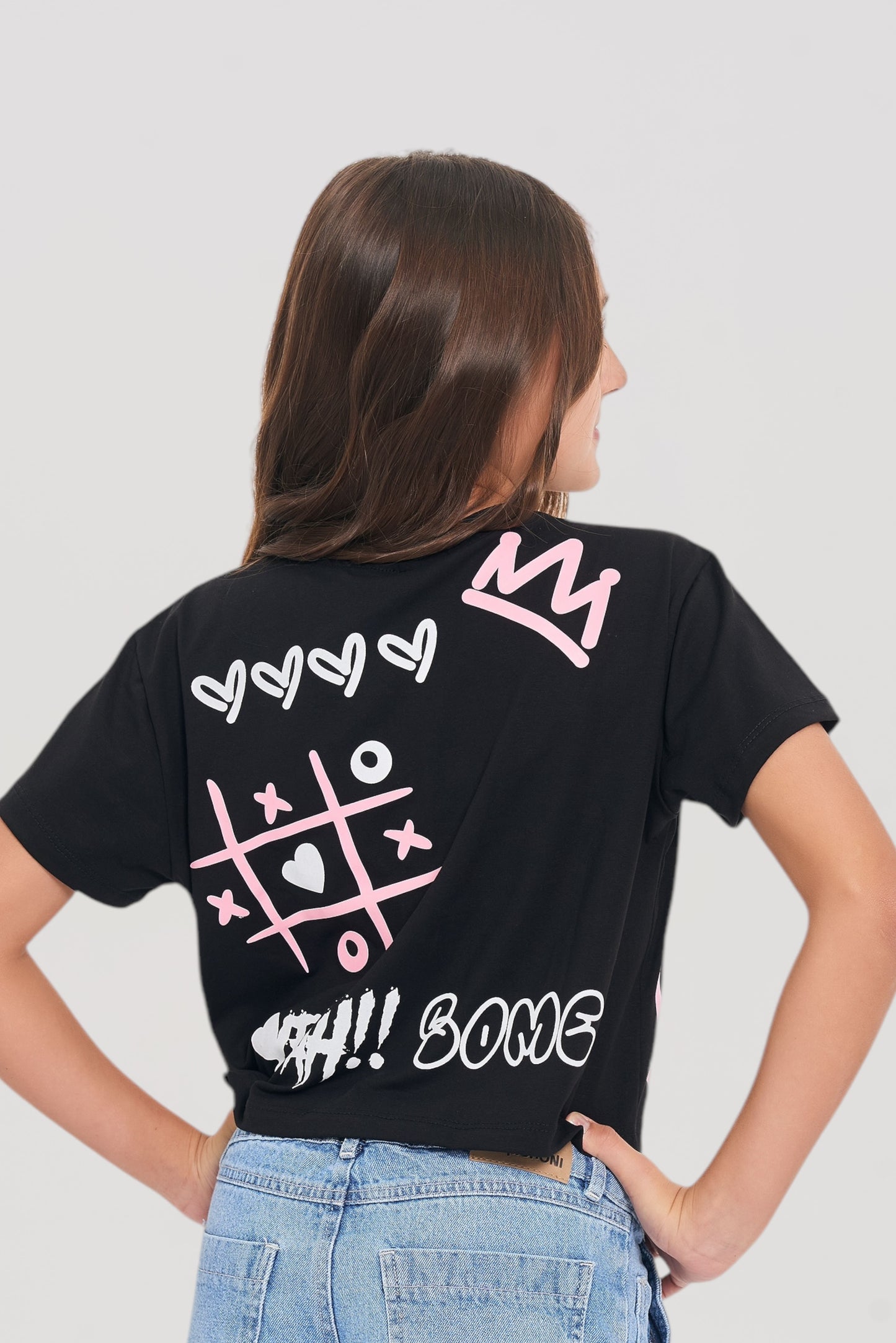 Blusa Estampada en Lycra Fría