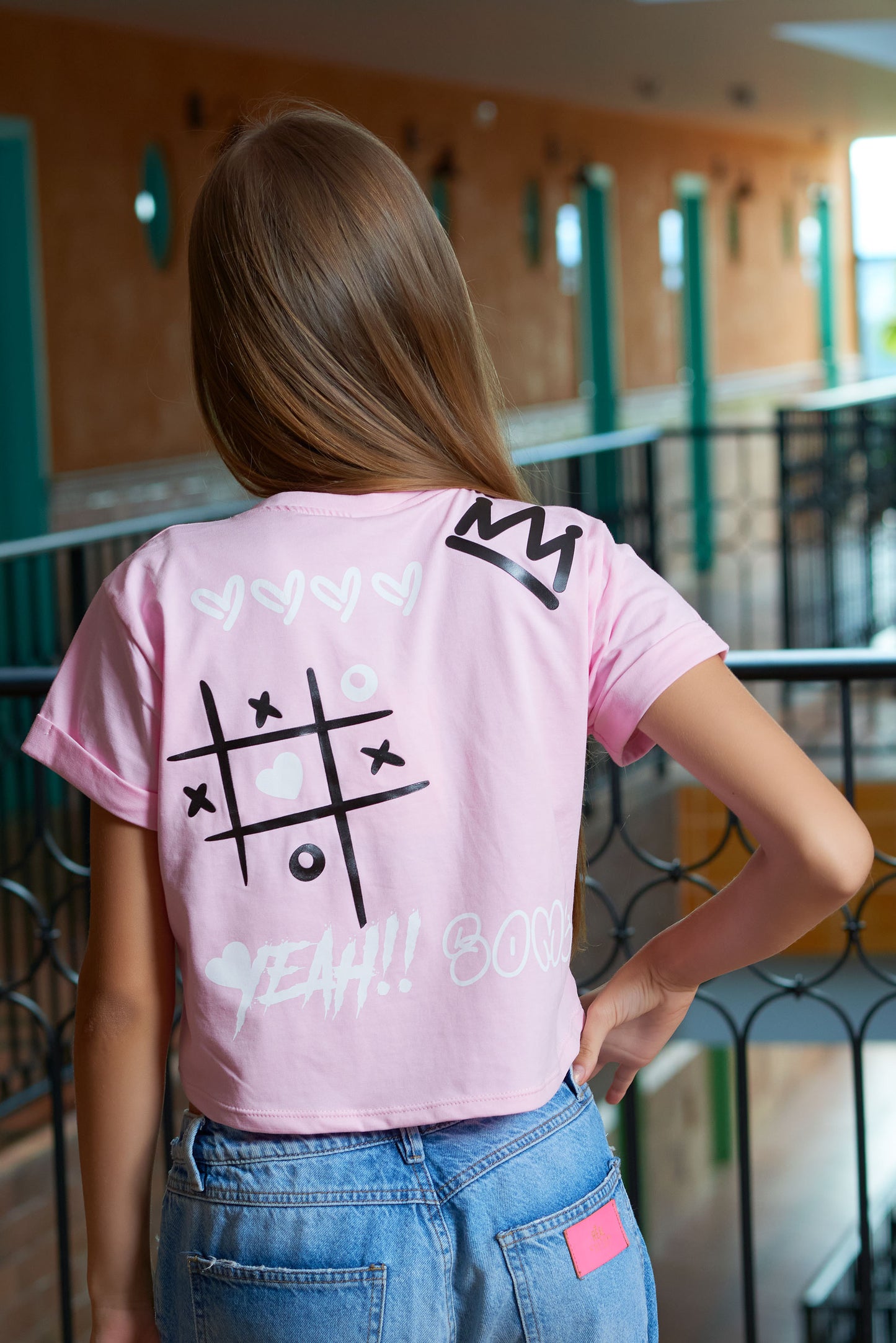 Blusa Estampada en Lycra Fría