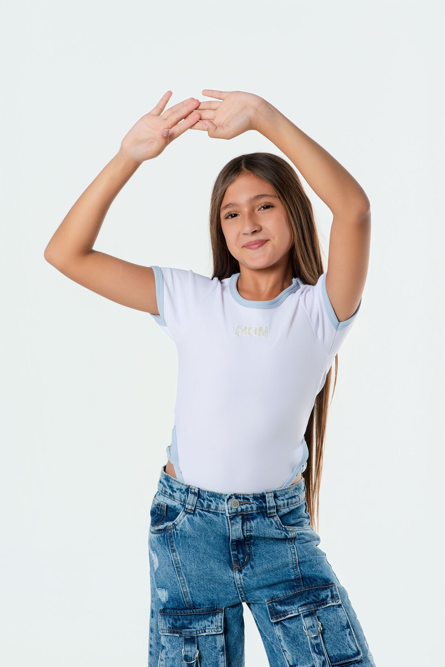 Body teens con tiro largo
