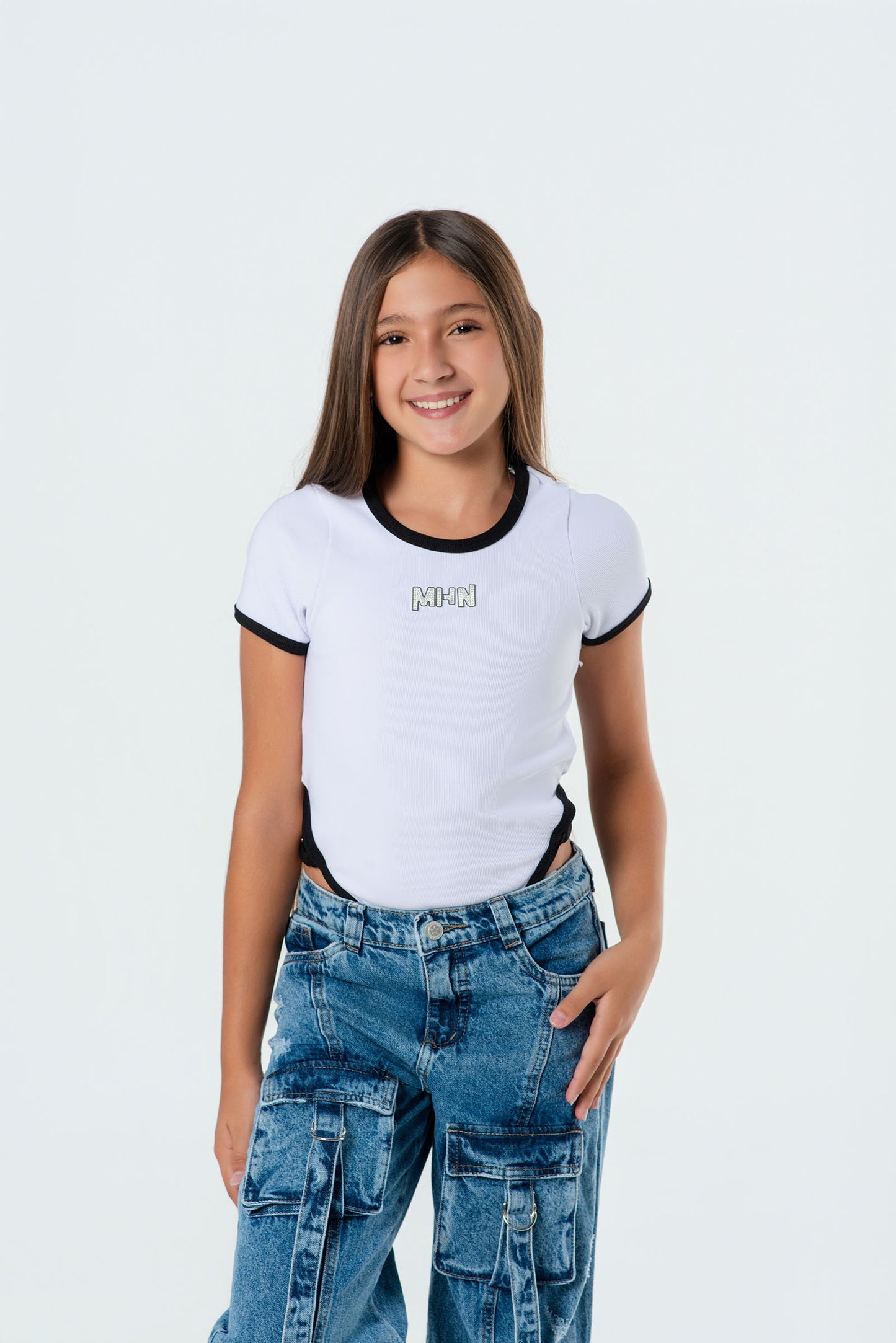 Body teens con tiro largo