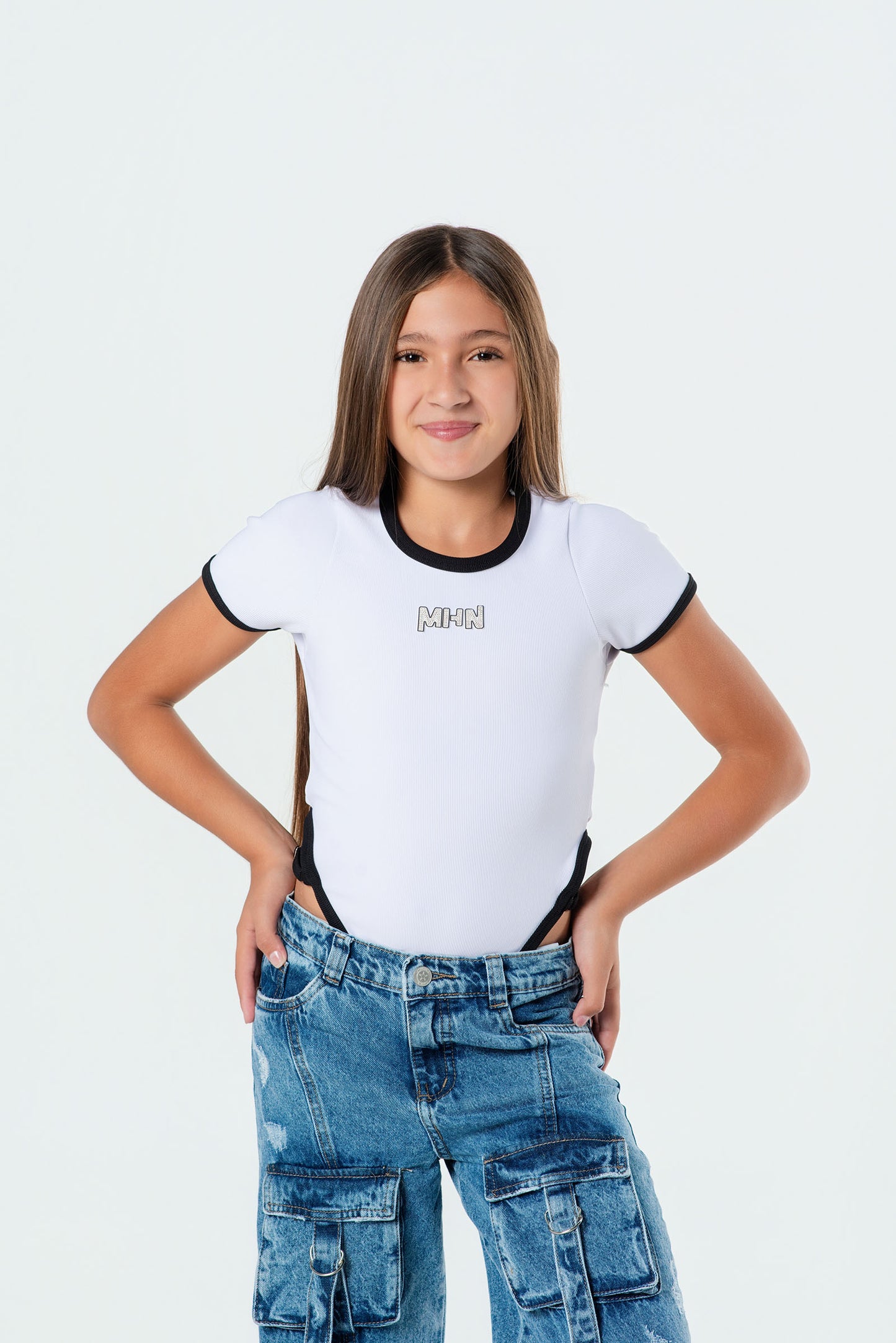 Body teens con tiro largo
