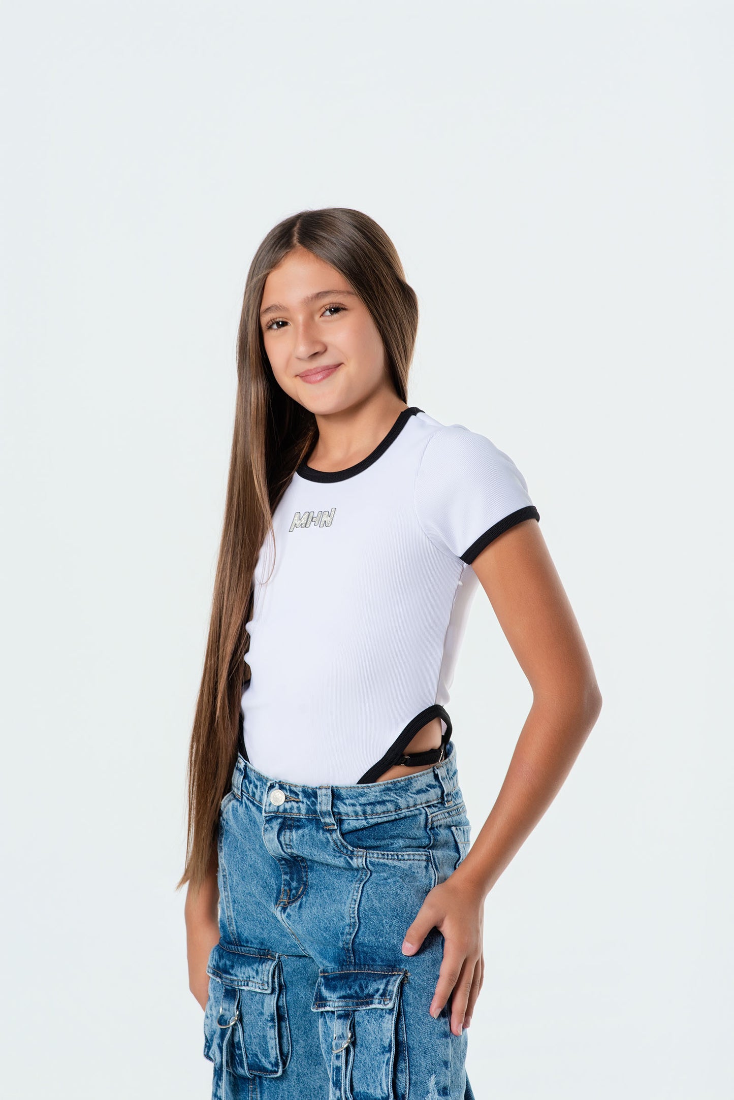 Body teens con tiro largo