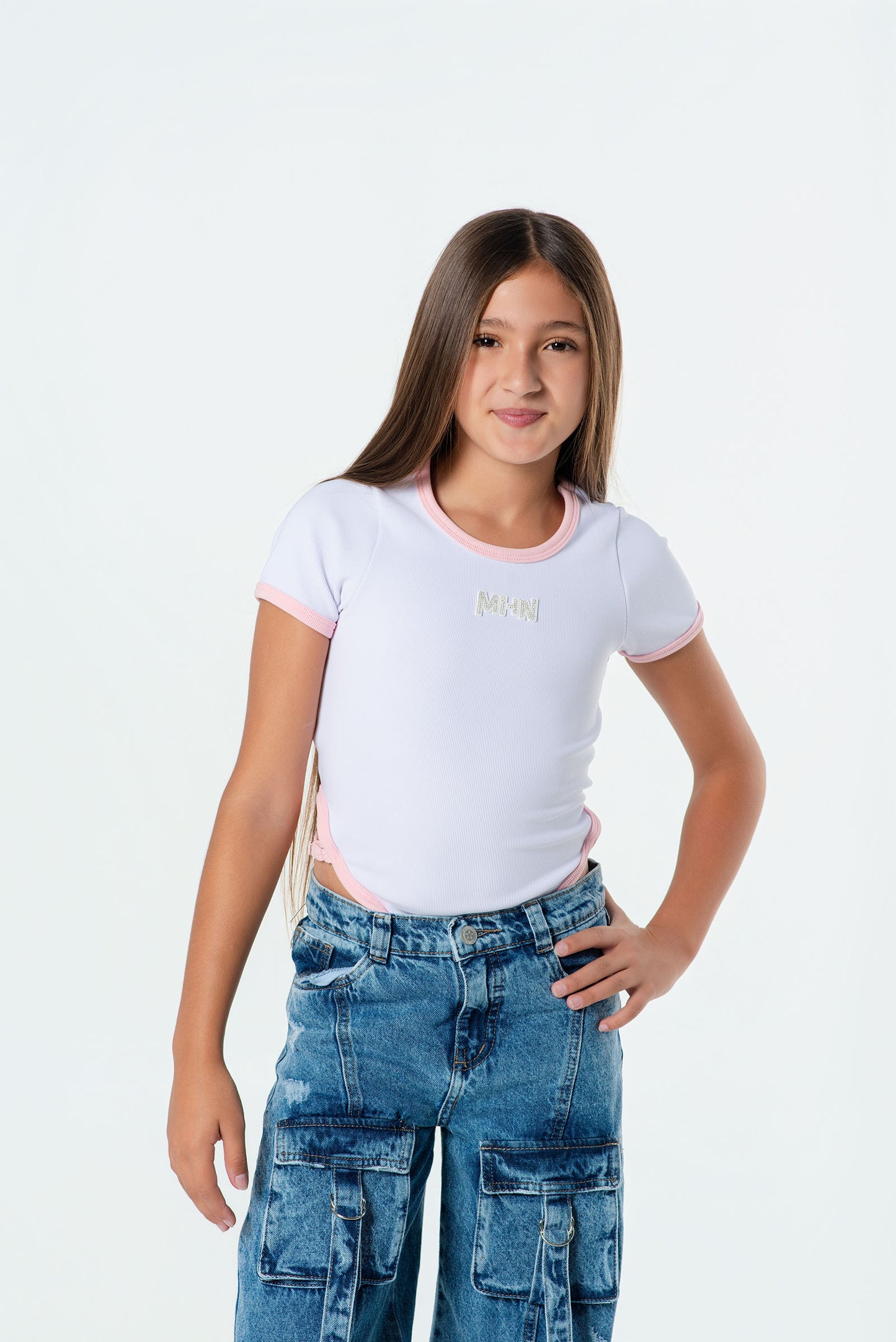 Body teens con tiro largo