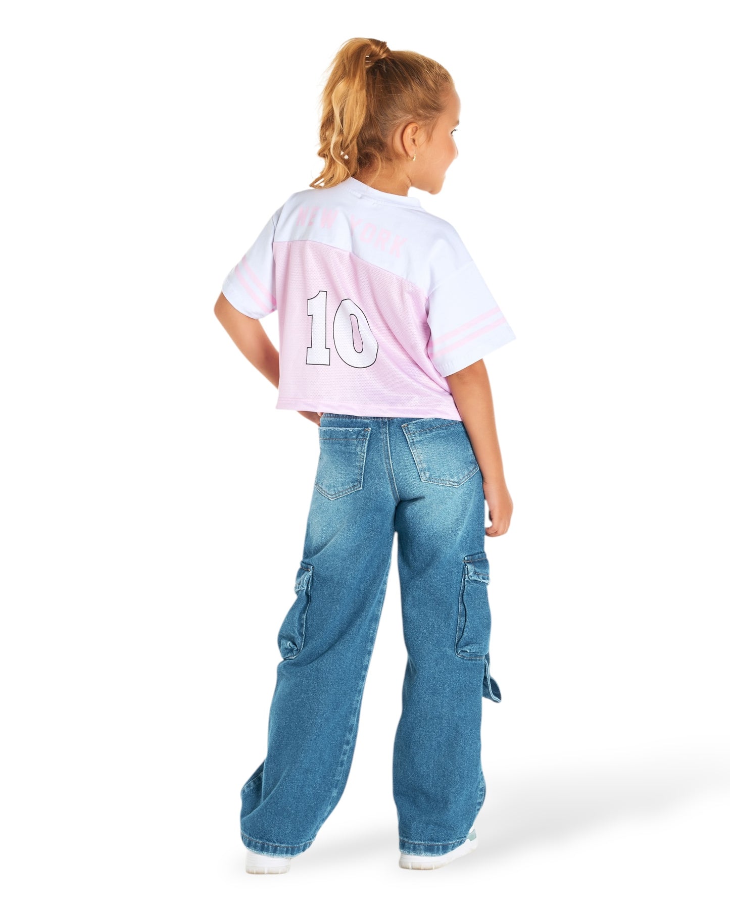 Conjunto Cargo Urbano Rosa