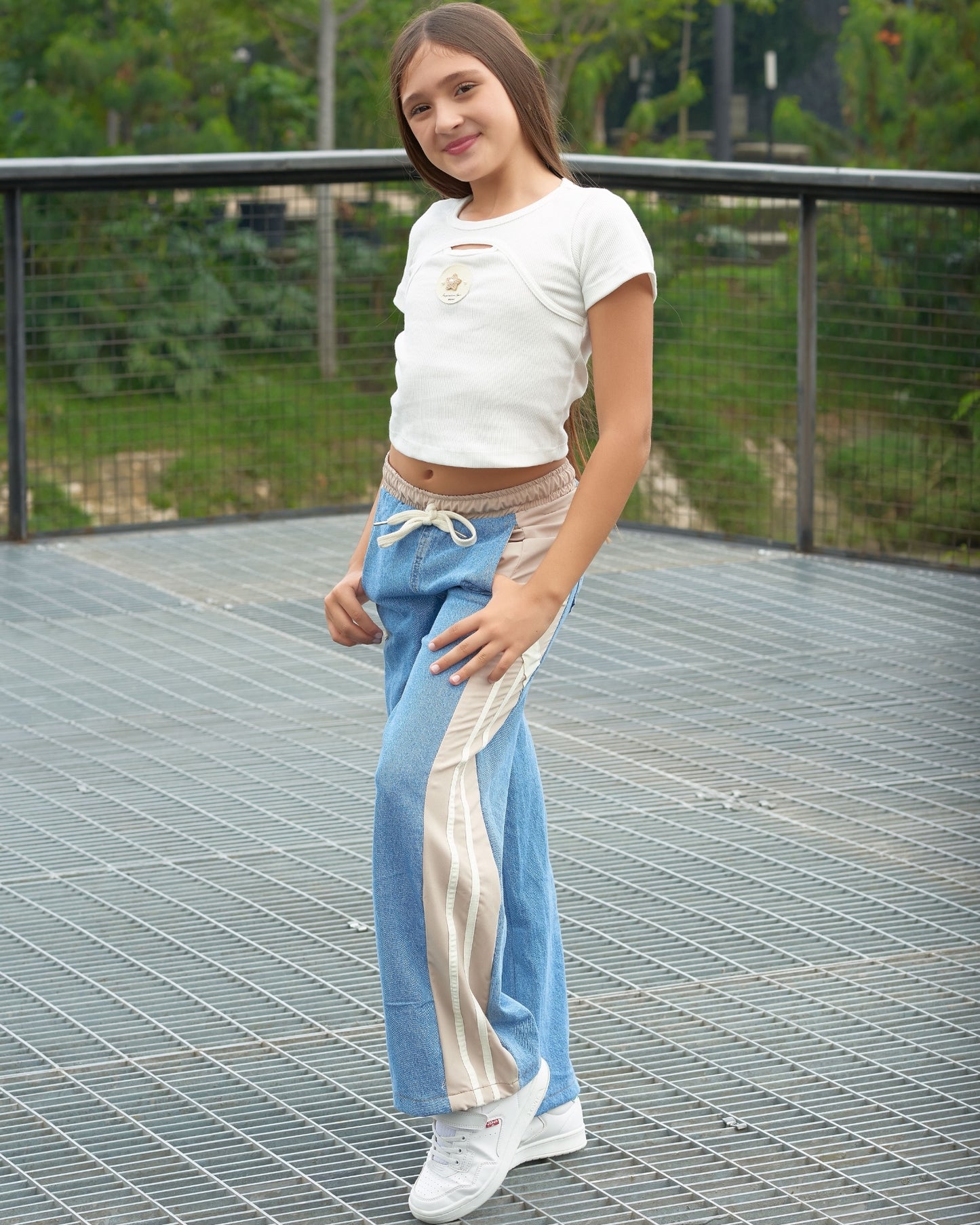 Conjunto con Jean y blusa