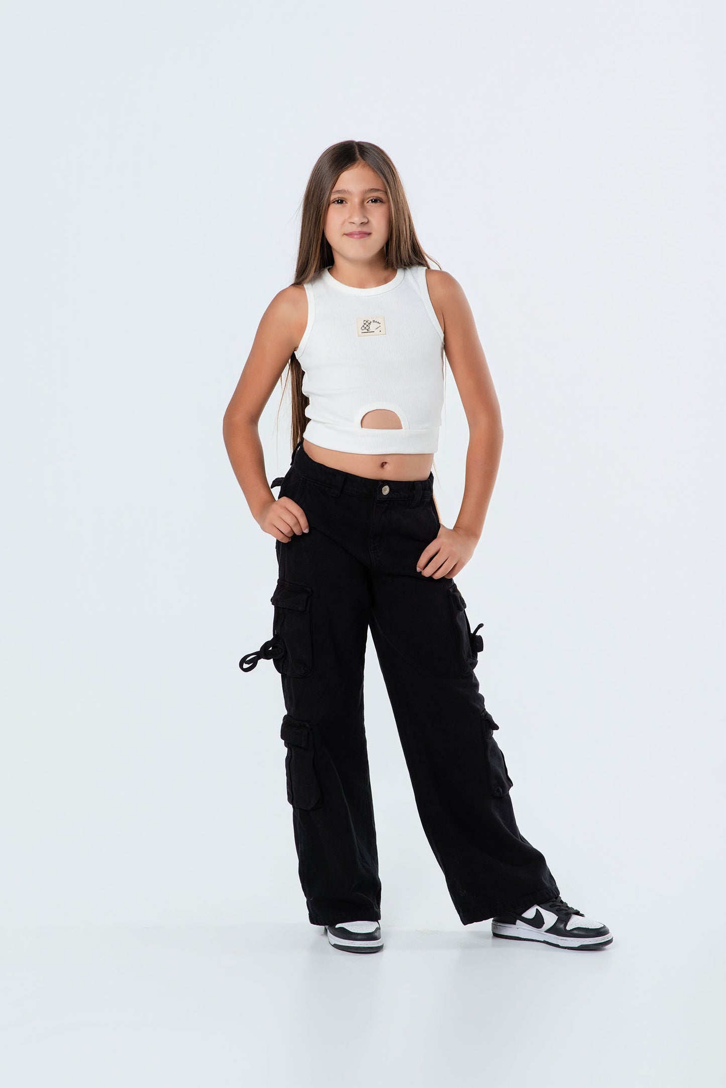 Conjunto pantalón cargo niña Froster