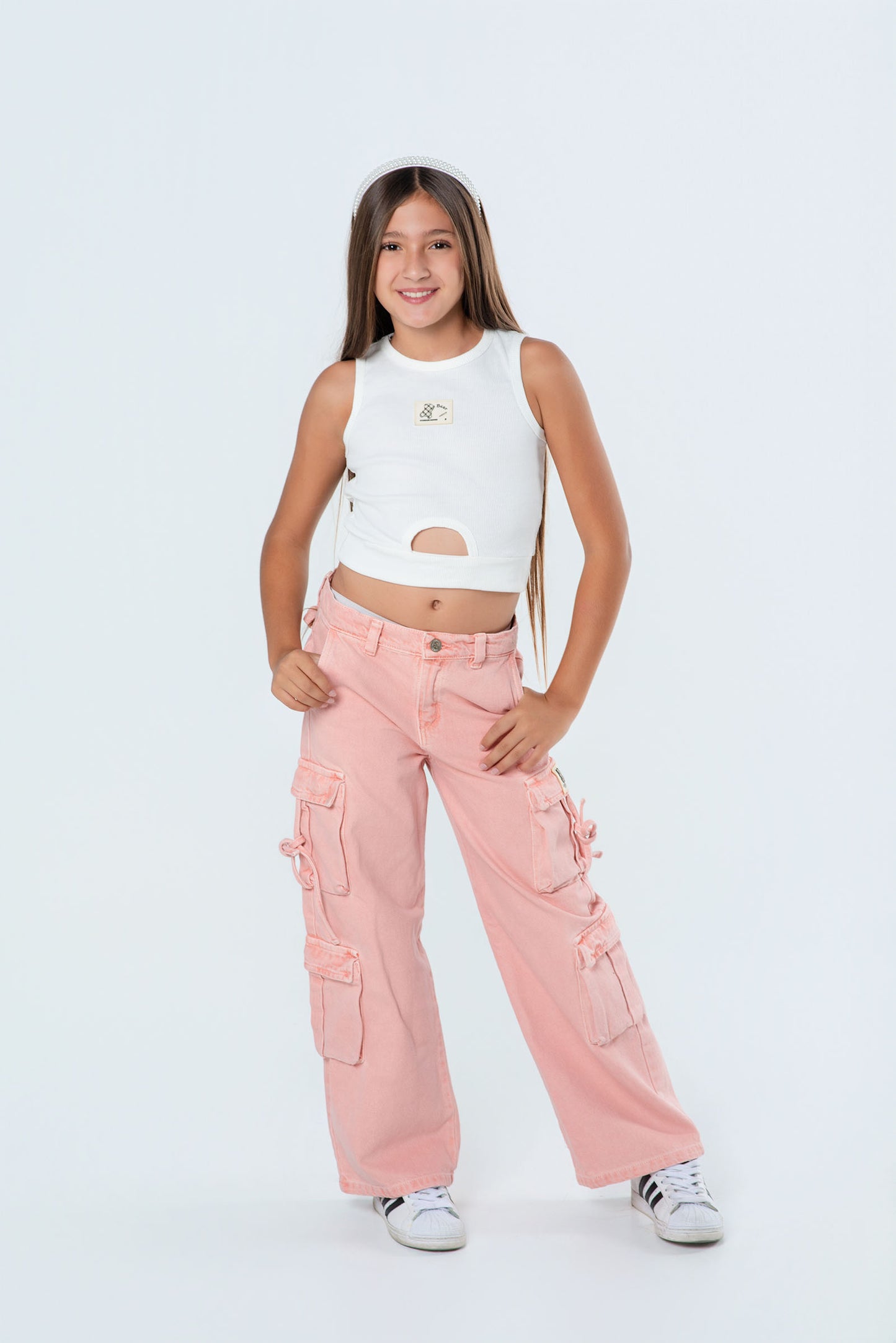 Conjunto pantalón cargo niña Froster
