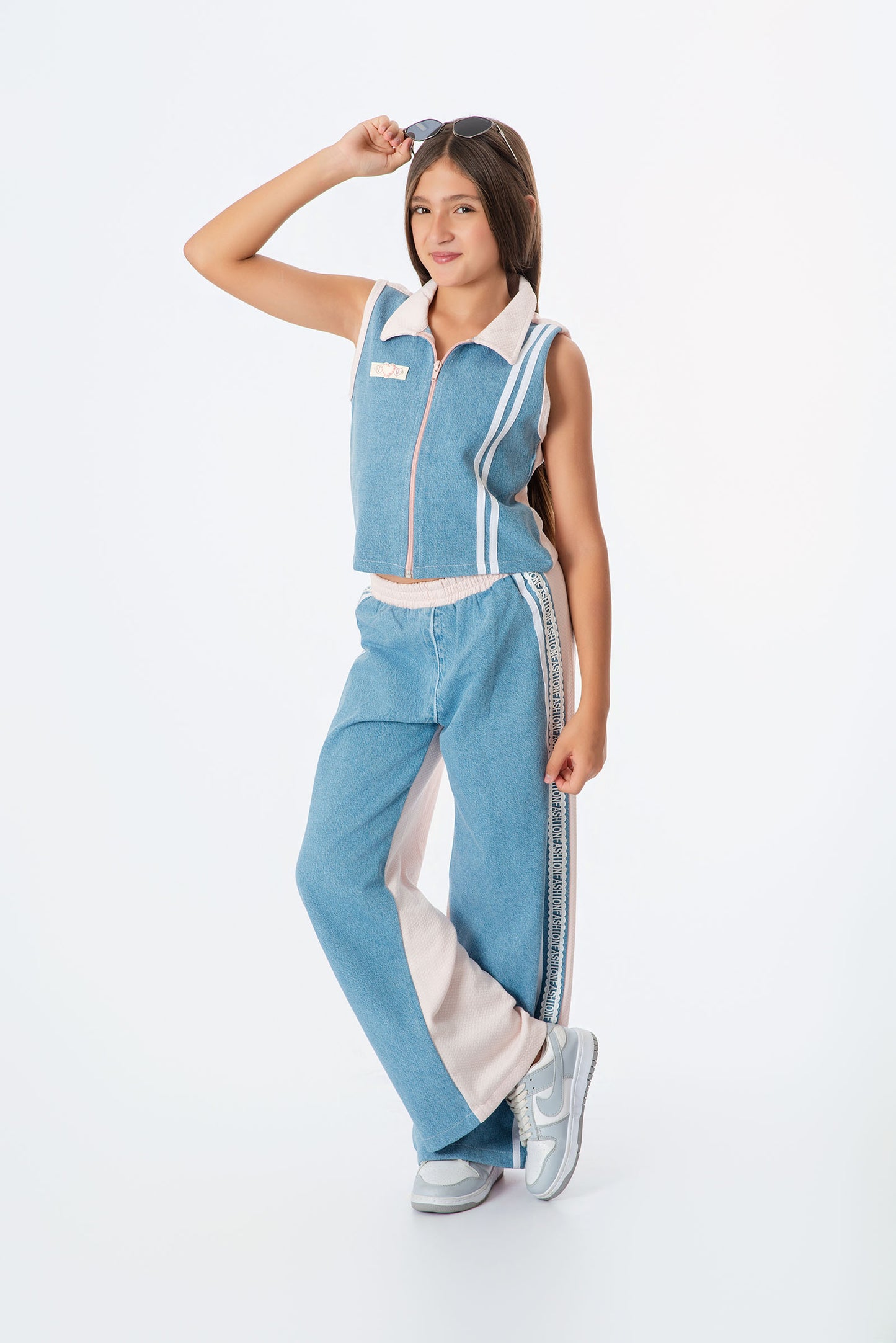 Conjunto Teens con Chaleco y Pantalón