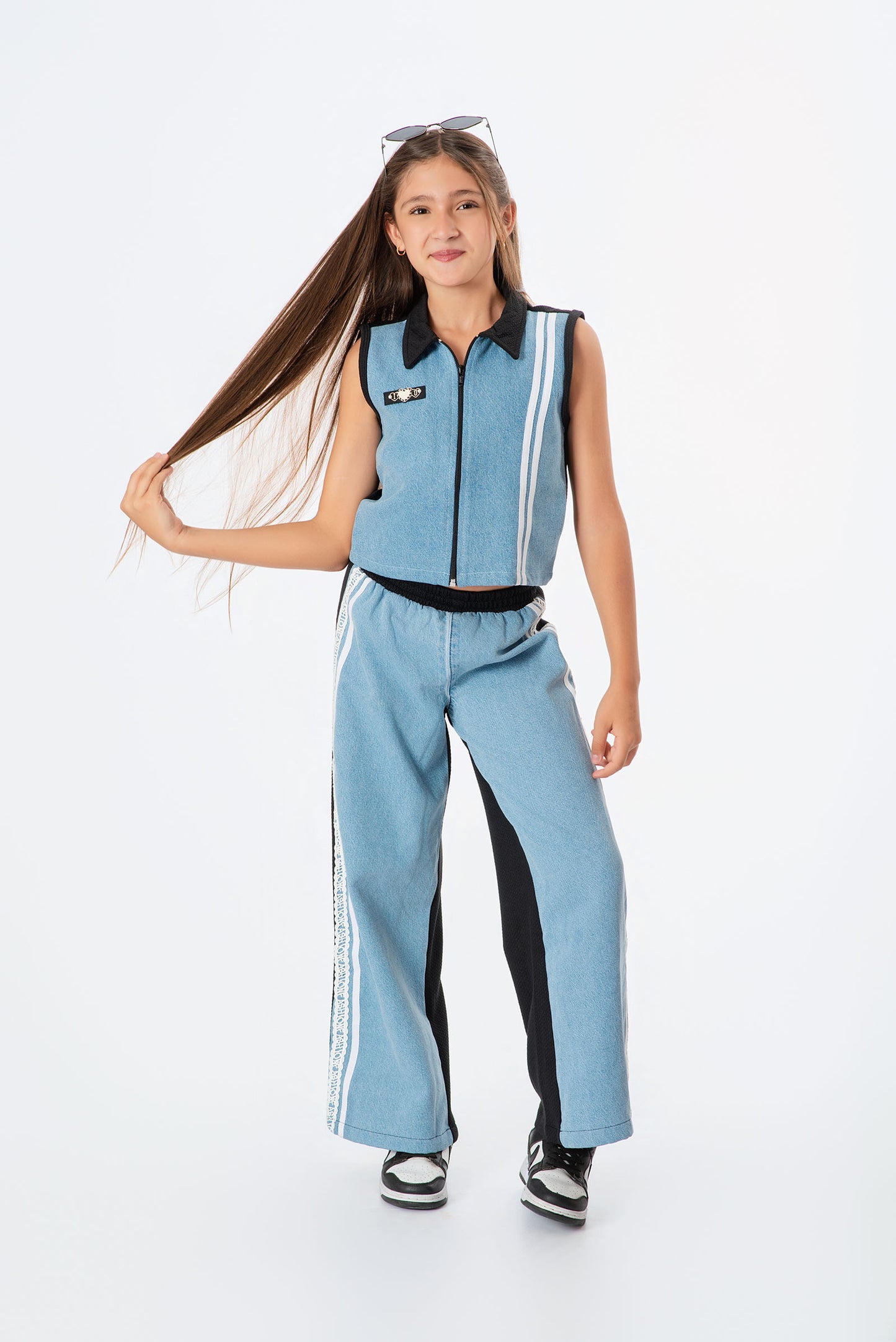 Conjunto Teens con Chaleco y Pantalón