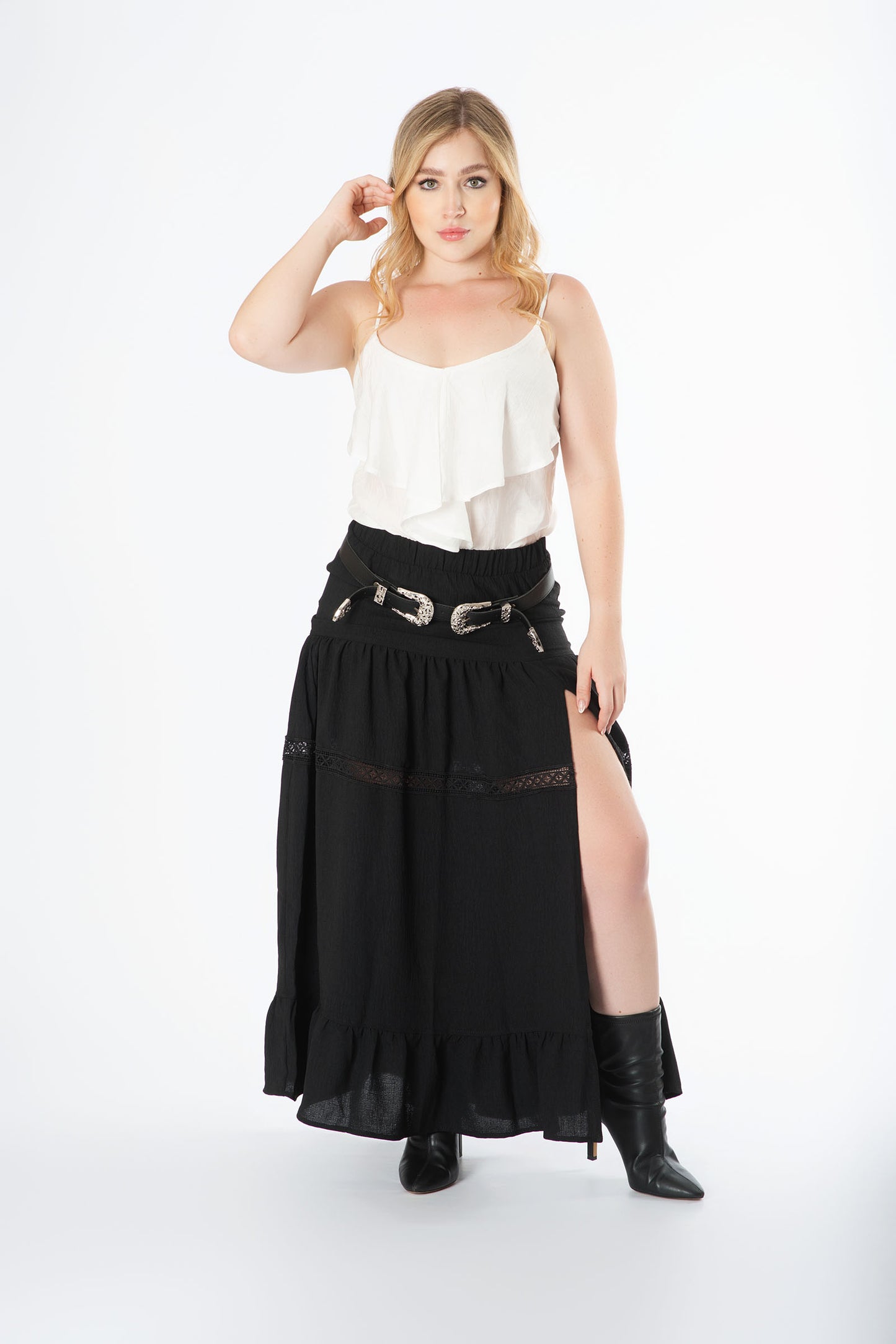Falda larga