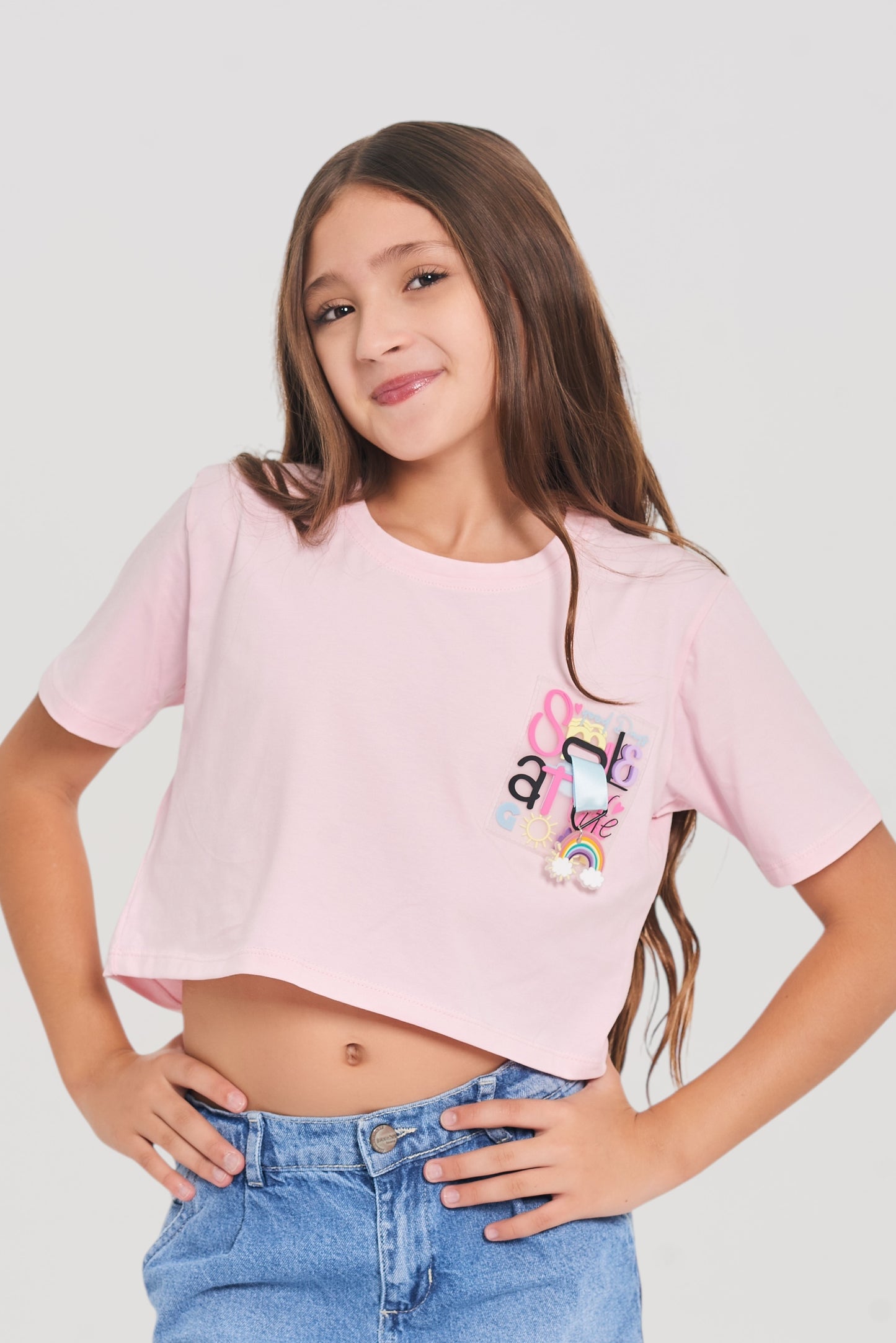 Camiseta con aplique