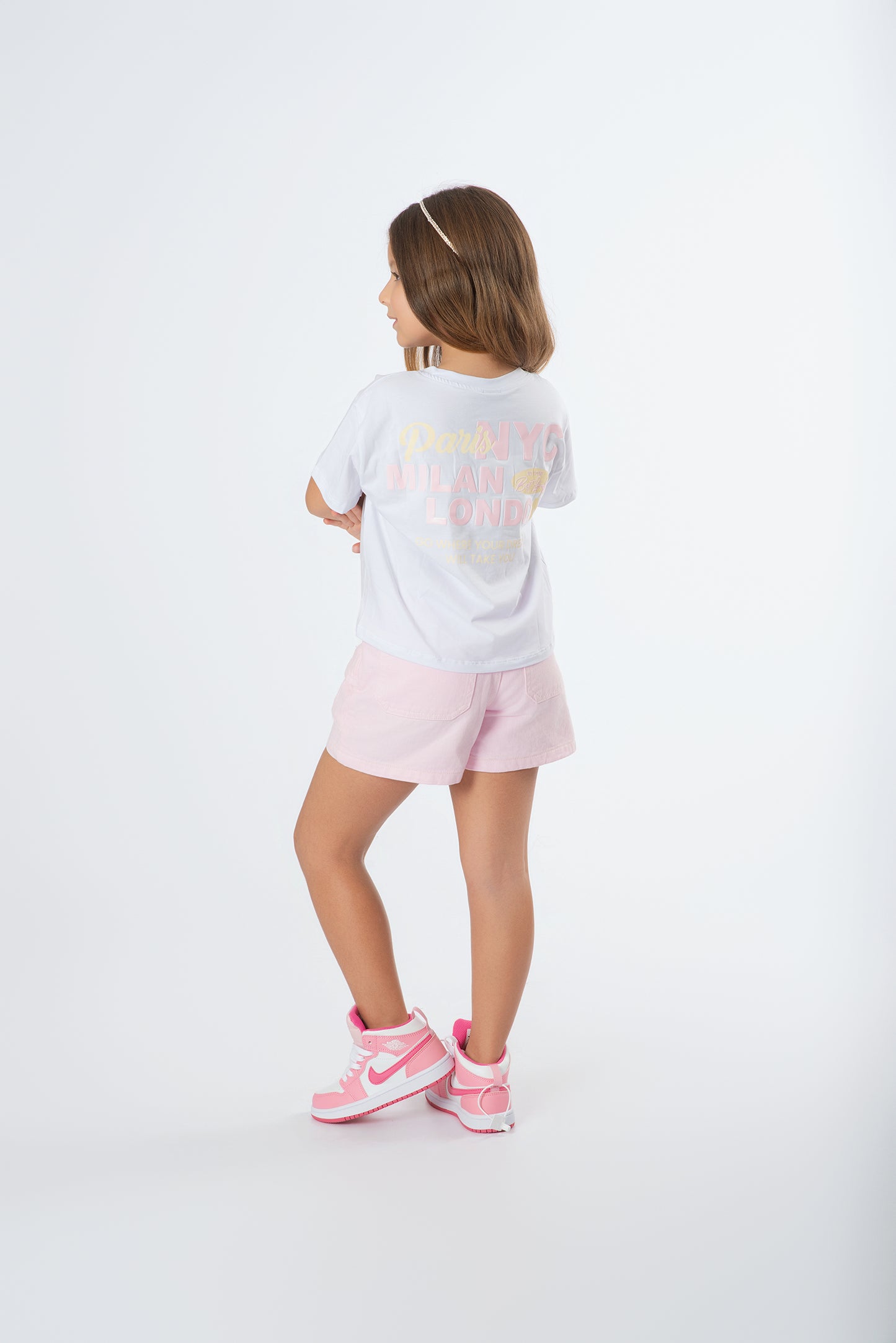 Set Short Con Blusa Oversize Juvenil