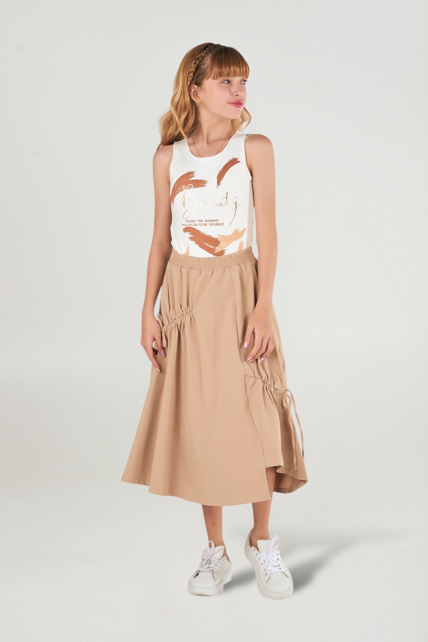 Set blusa y falda larga