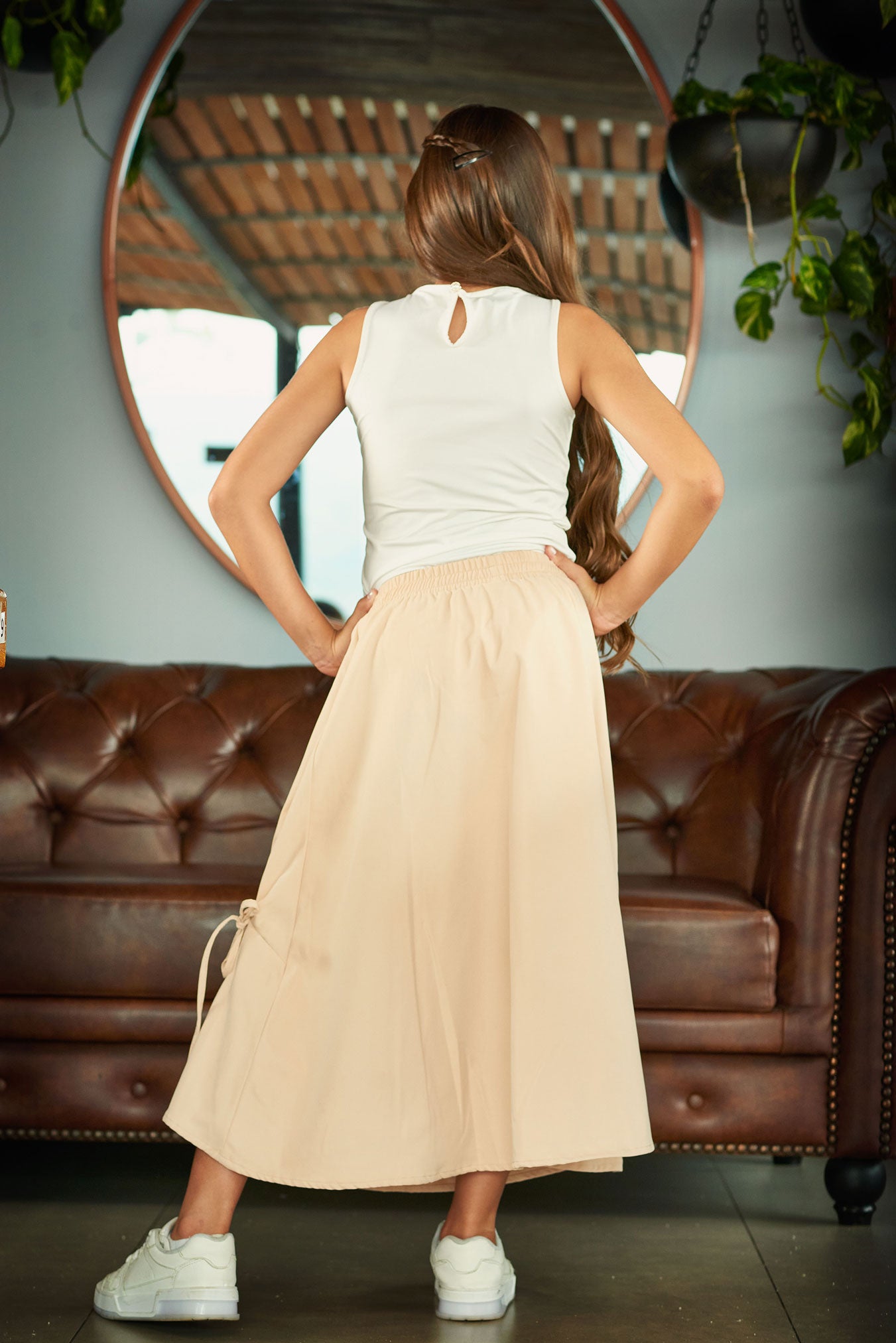 Set blusa y falda larga