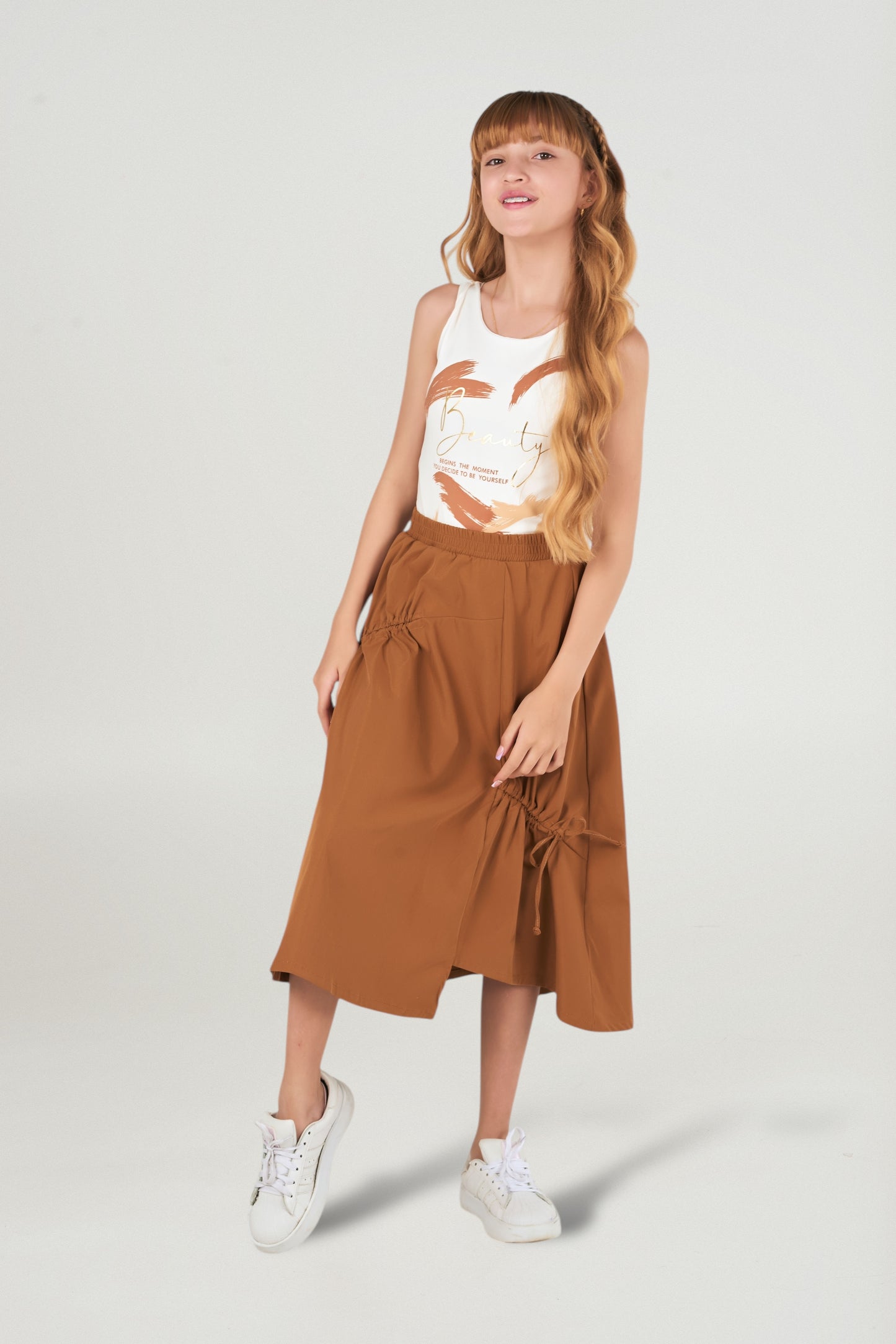 Set blusa y falda larga