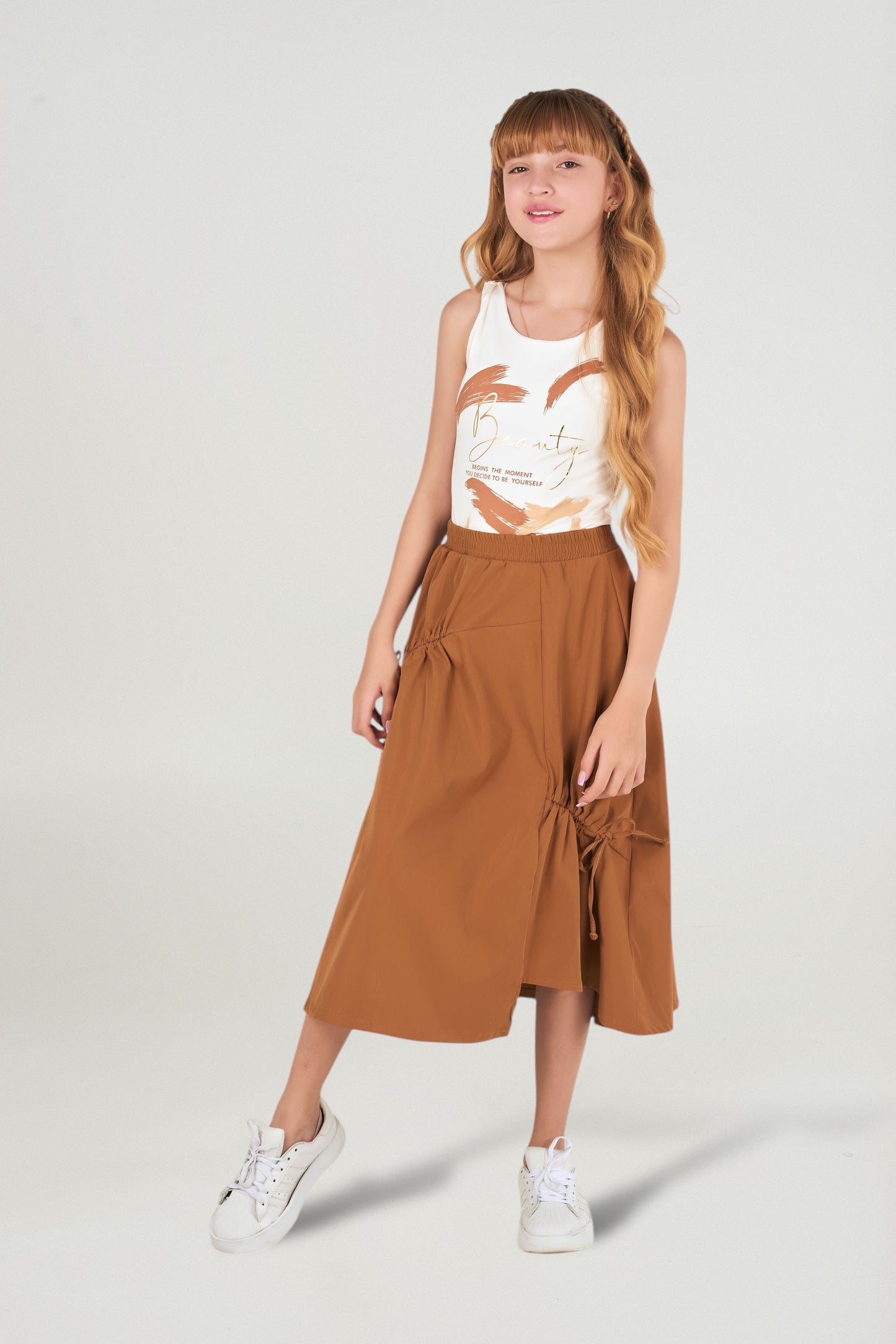 Set blusa y falda larga