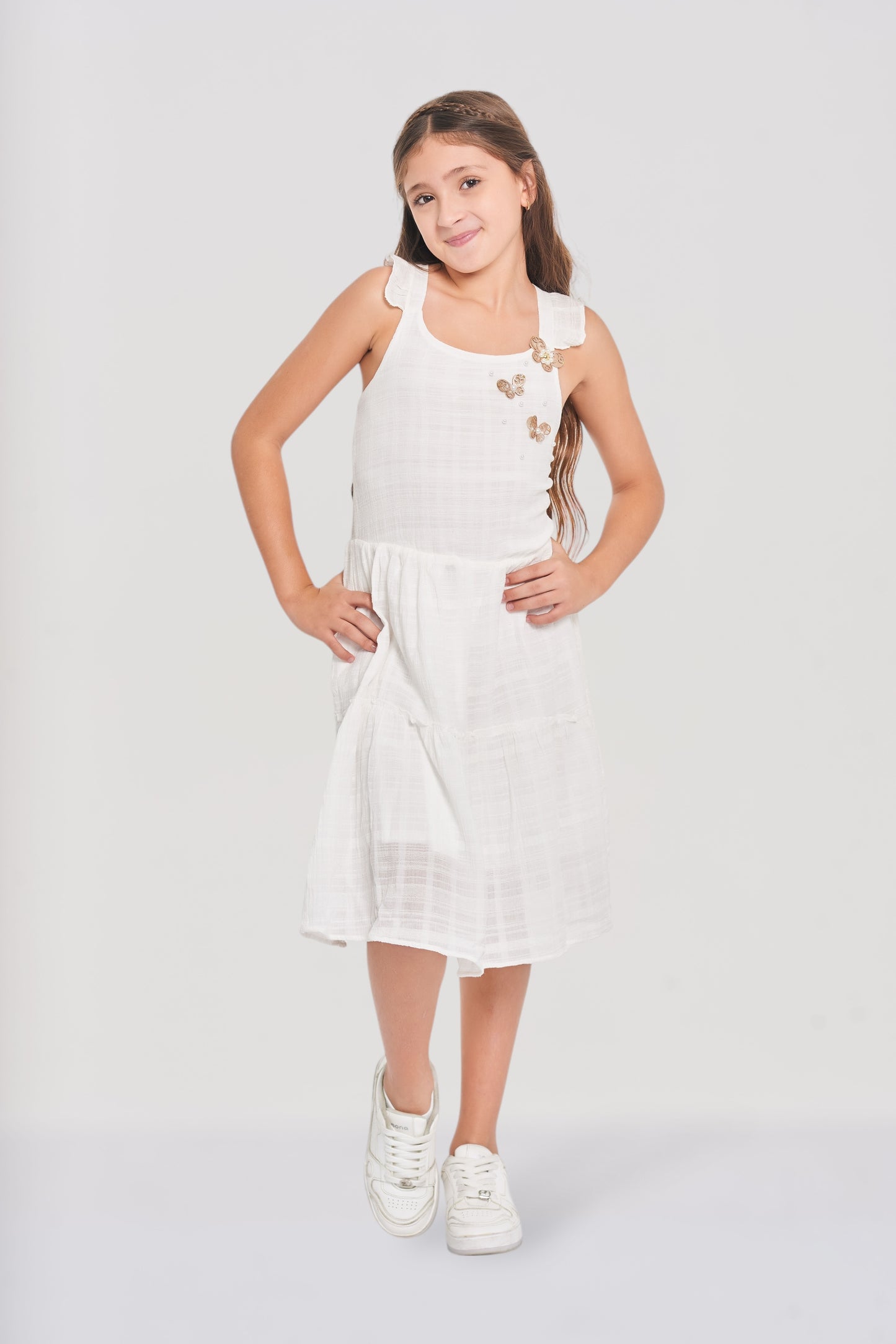 Vestido con mariposas