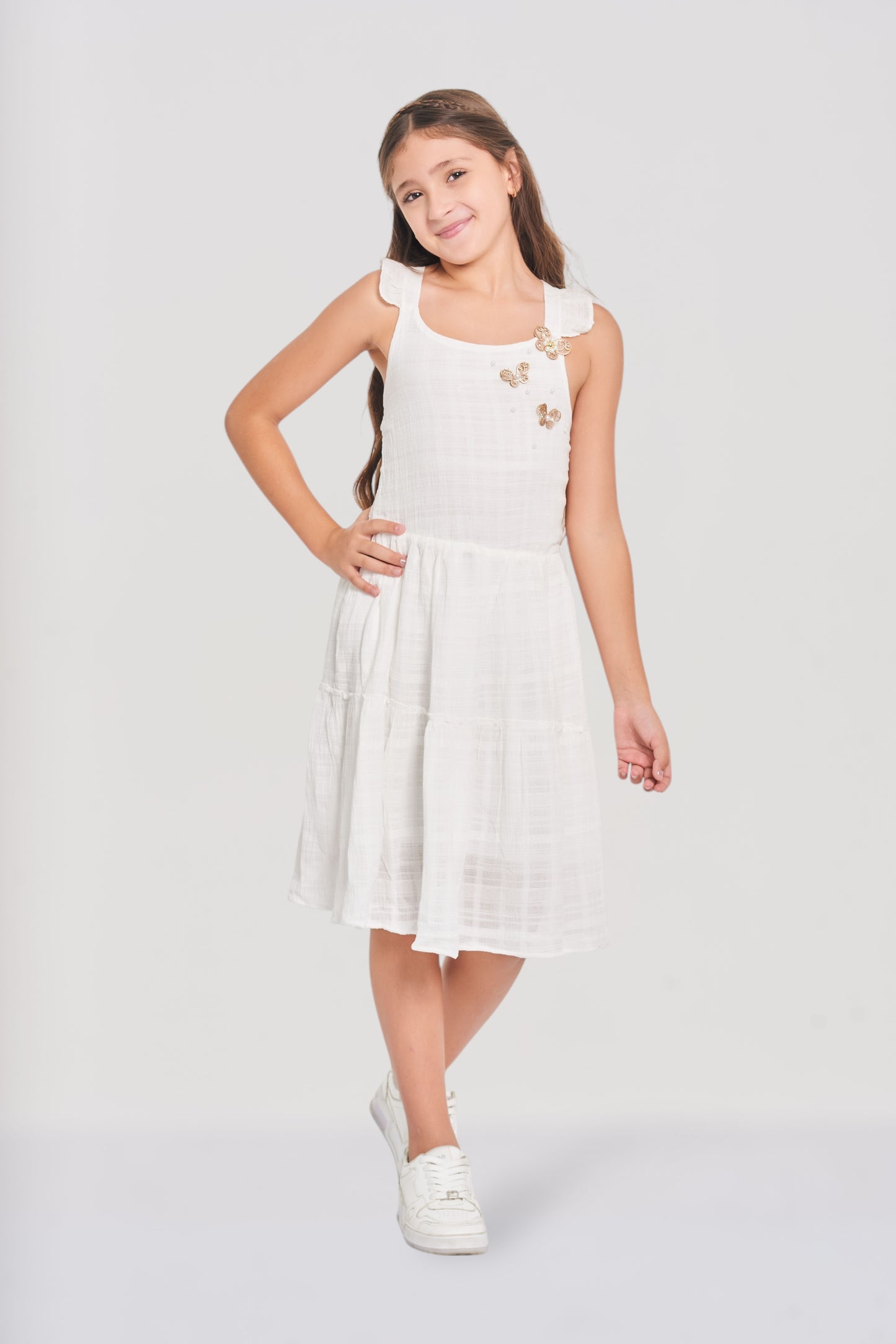 Vestido con mariposas