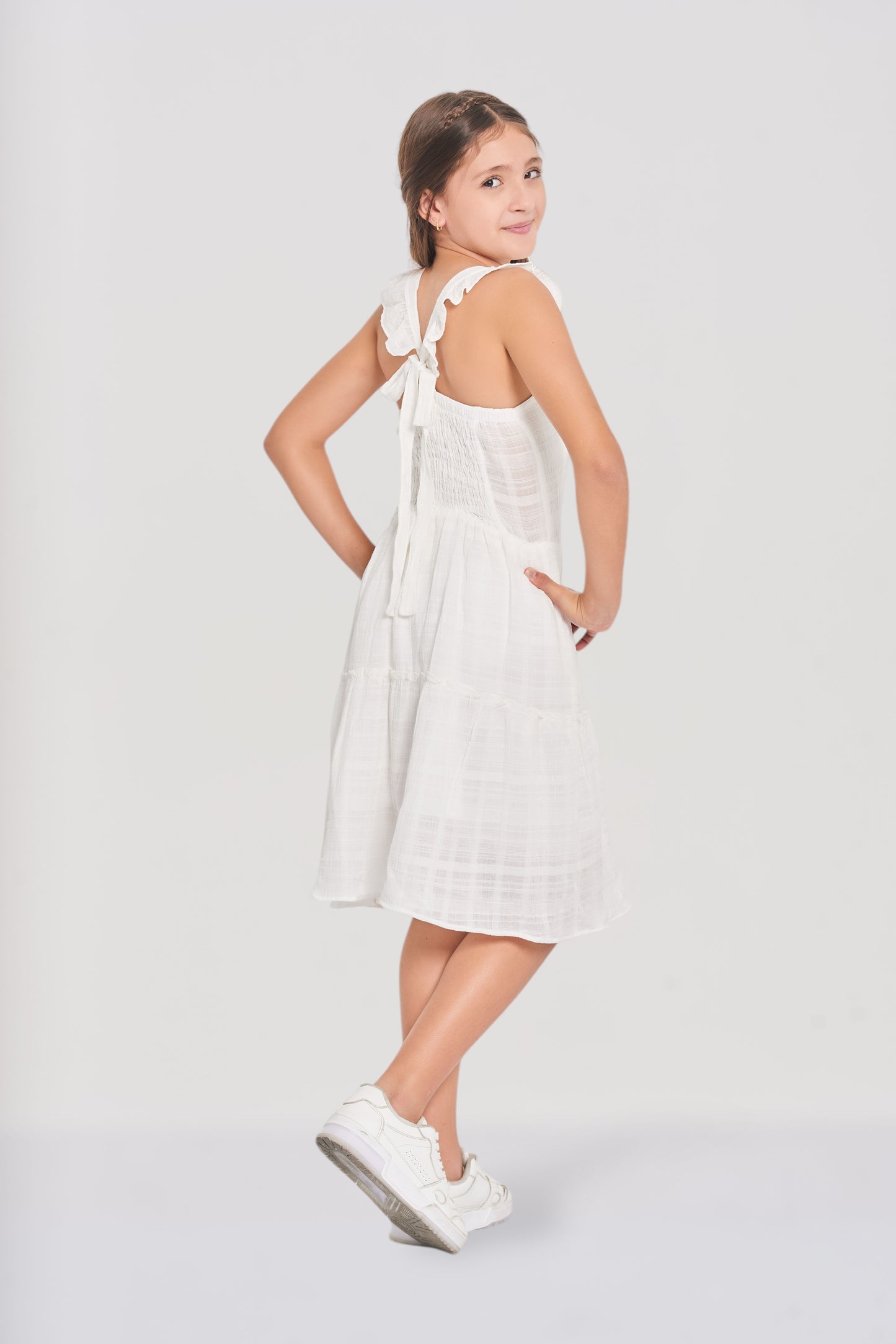 Vestido con mariposas