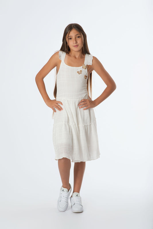 Vestido con mariposas