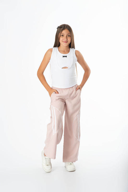 Conjunto Pantalón Deportivo + Top Para Niñas y Teens