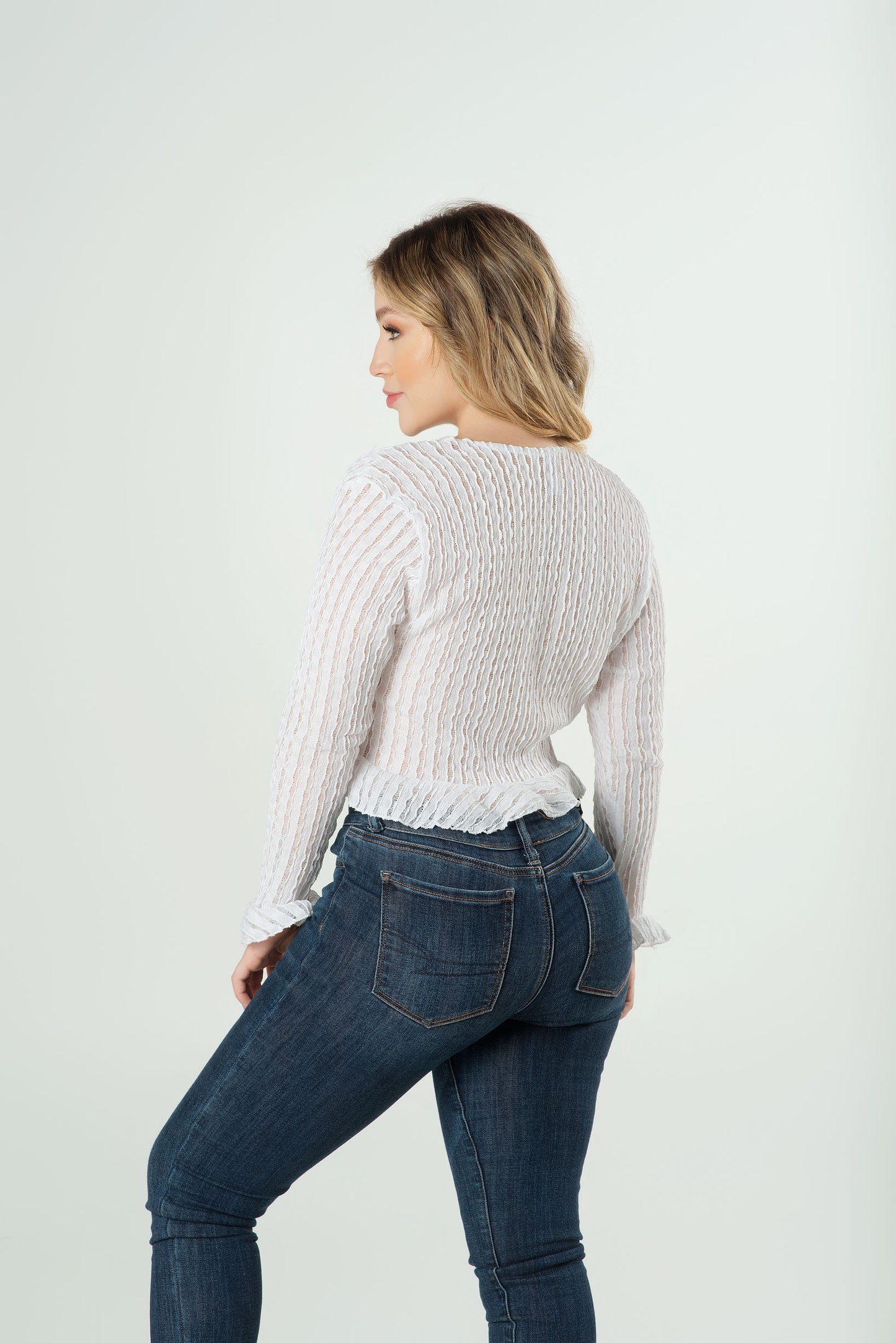 Blusa Texturizada Dama | Diseño Moderno