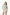 Conjunto Teens Falda Short Pepas en Drill y Body Cuello Bandeja | Estilo Divertido