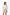 Conjunto Teens Falda Short Pepas en Drill y Body Cuello Bandeja | Estilo Divertido