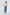 Jeans Teens Baggy Cortes y Taches | Denim Rígido Azul