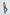 Jeans Teens Wide Leg con Bordado de Arabescos | Denim Rígido Azul