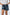 Short Teens Denim Flores 3D | Azul Clásico Aesthetic