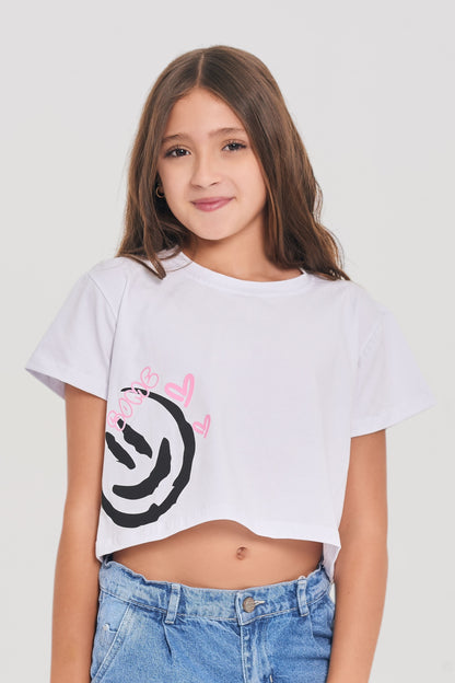 Blusa Estampada en Lycra Fría