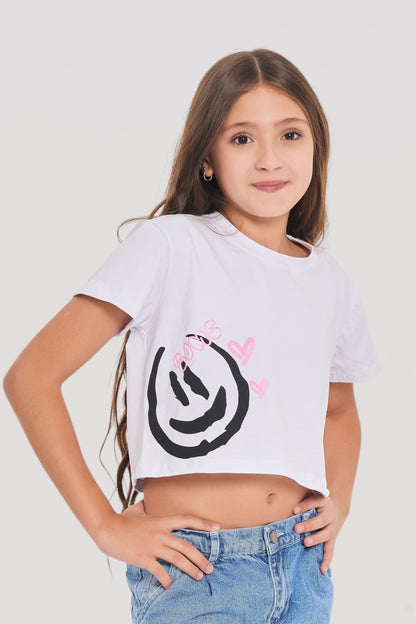 Blusa Estampada en Lycra Fría