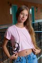 Blusa Estampada en Lycra Fría