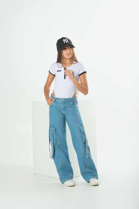 Body con Cierre Teens | Moda Juvenil