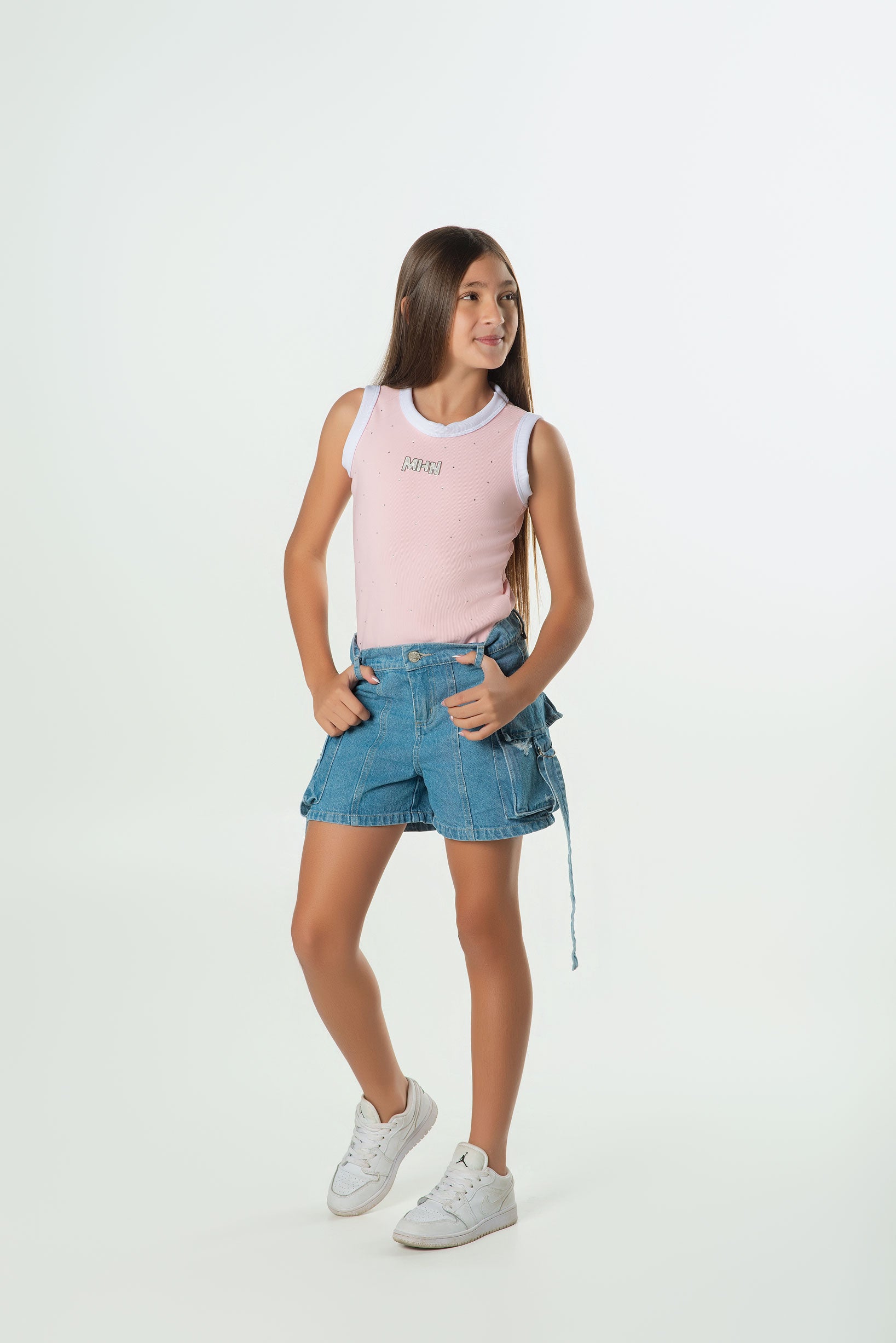 Body Teens con Piedras | Brillante