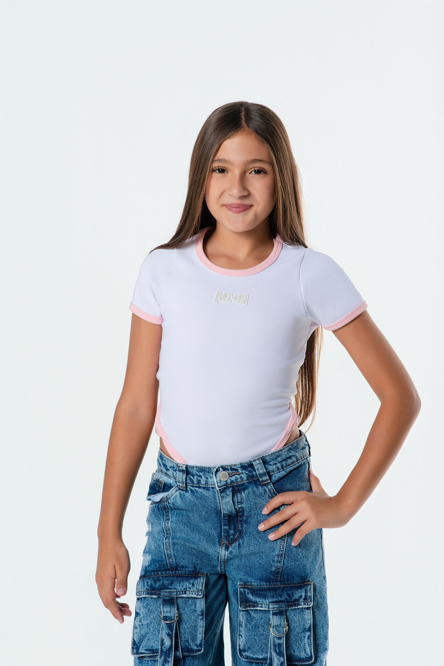 Body teens con tiro largo