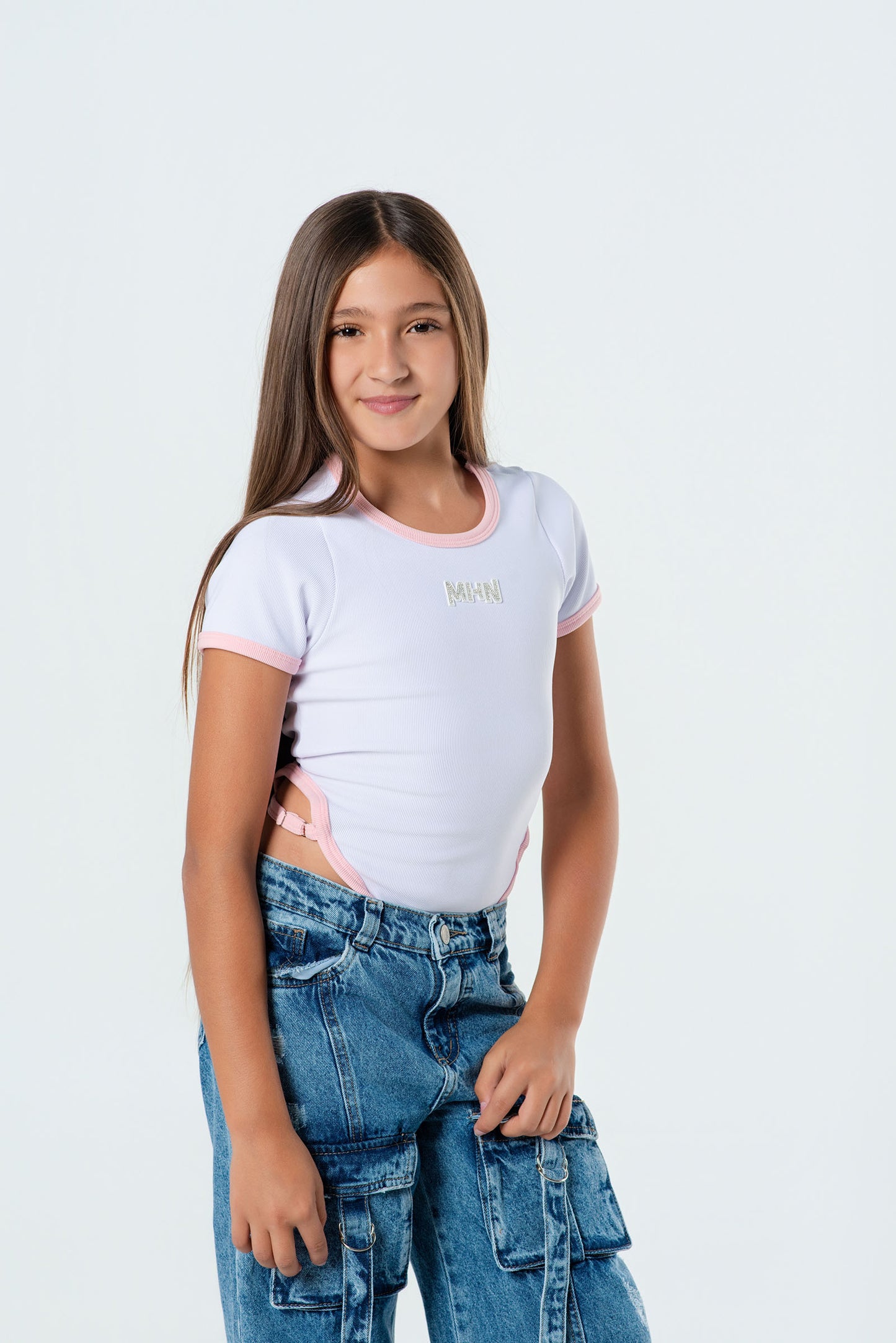 Body teens con tiro largo