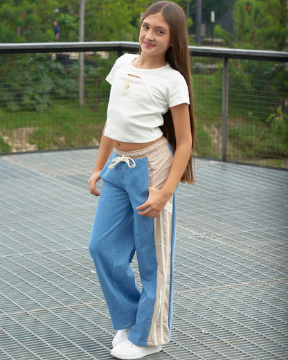 Conjunto con Jean y blusa