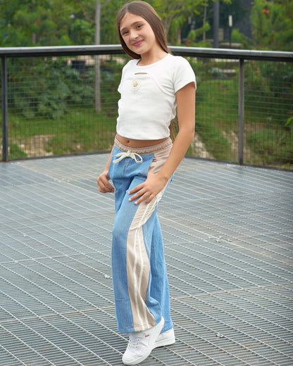 Conjunto con Jean y blusa