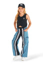 Conjunto Teen Chaleco Negro + Jean Cargo