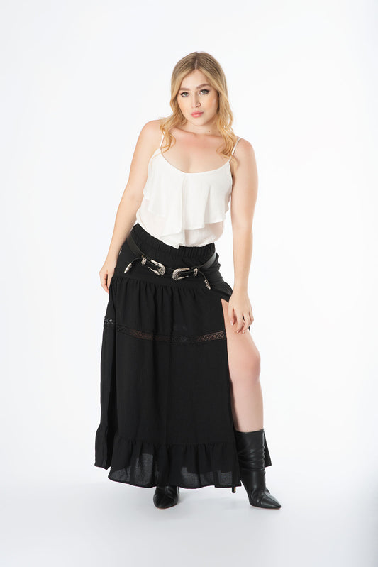 Falda larga