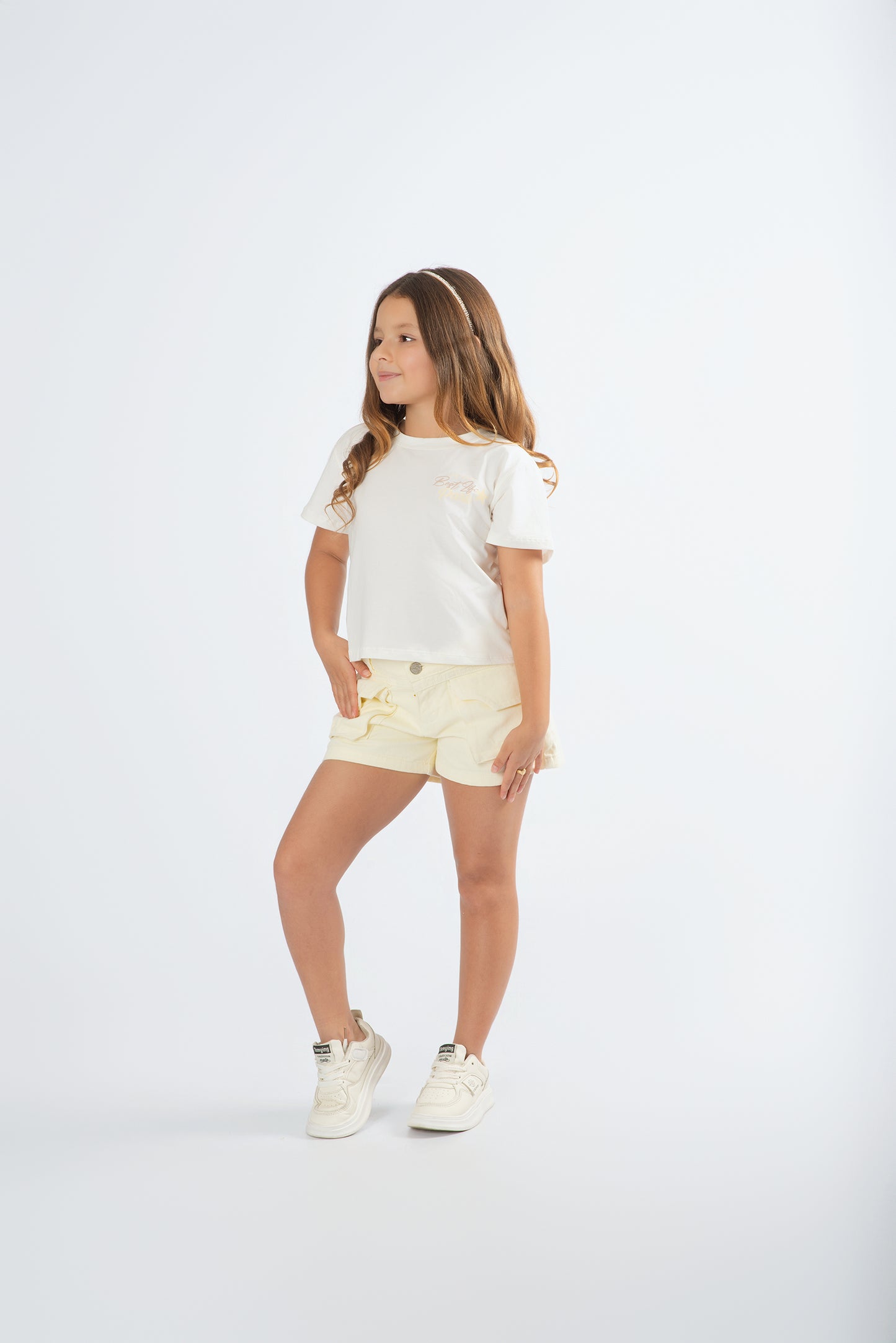 Set Short Con Blusa Oversize Juvenil